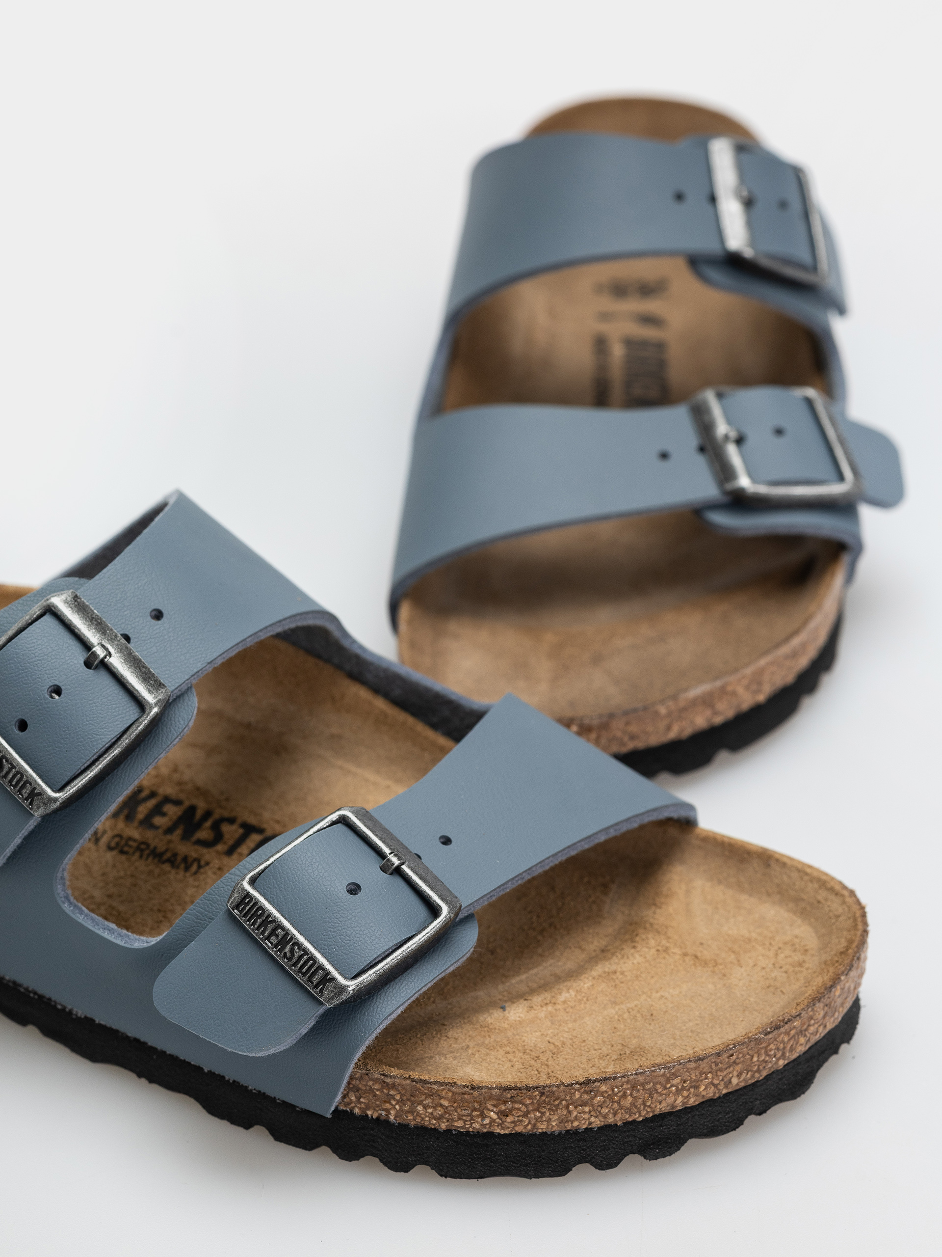 Șlapi Birkenstock Arizona Birko Flor Narrow (basalt gray)