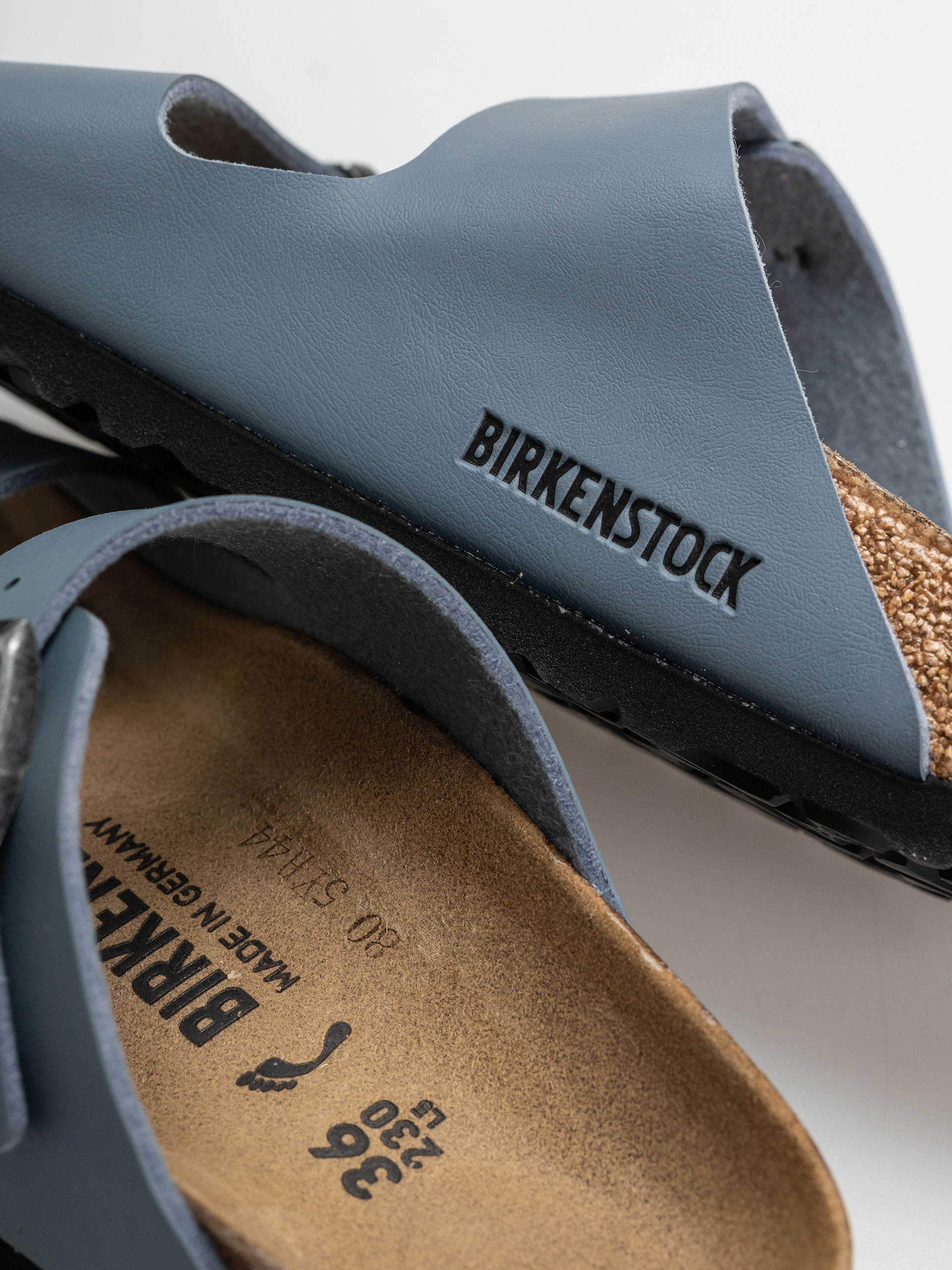 Șlapi Birkenstock Arizona Birko Flor Narrow (basalt gray)