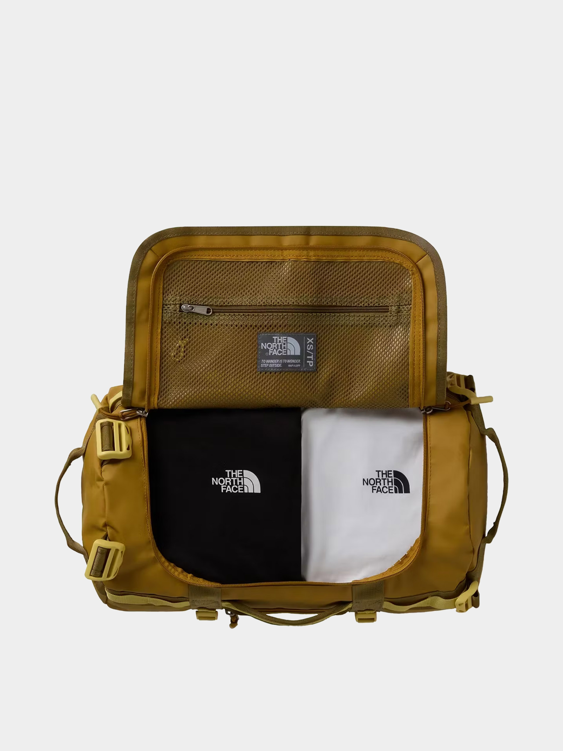 Geantă The North Face Base Camp Duffel XS (golden tan/ceda)