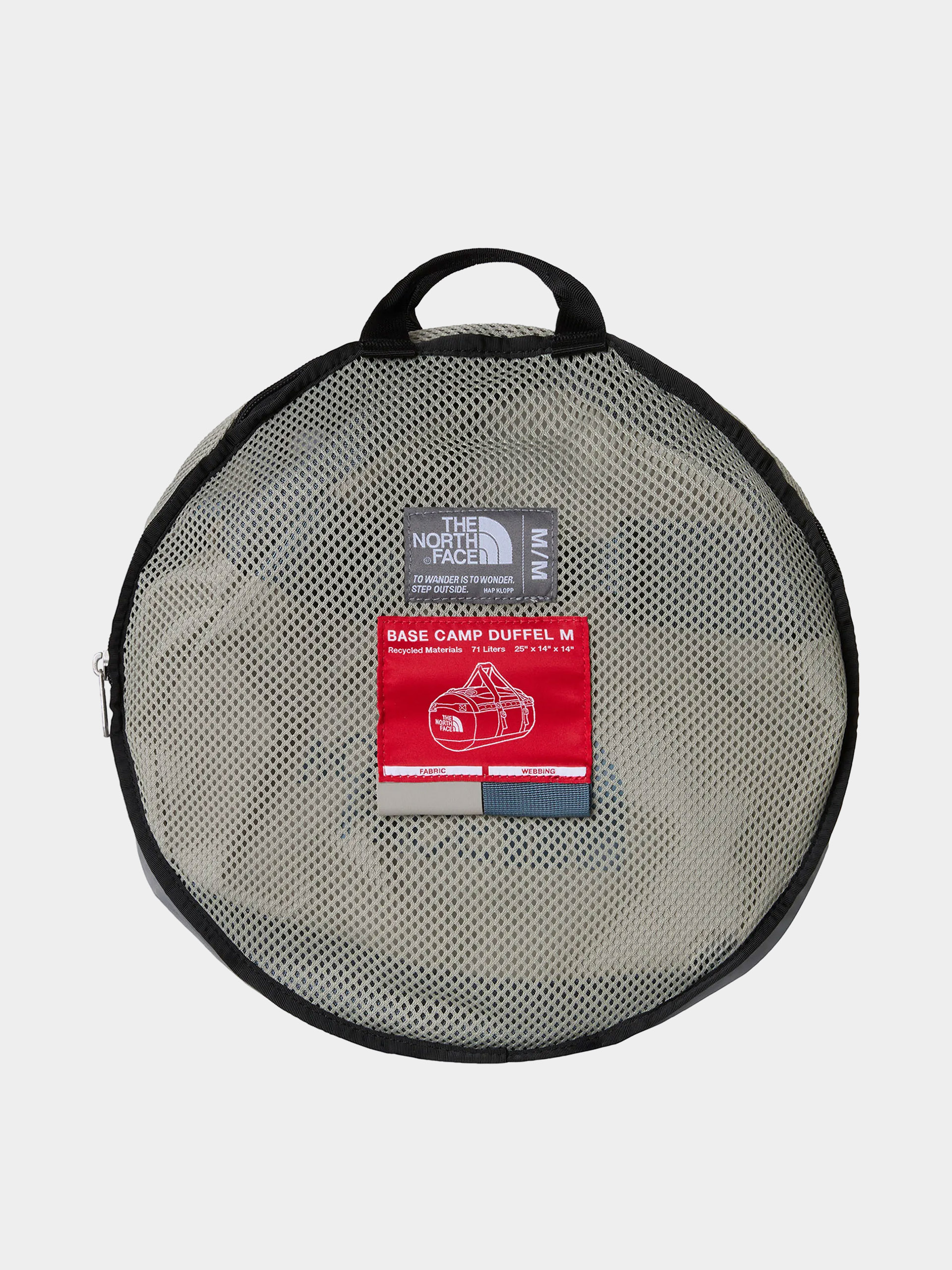 Geantă The North Face Base Camp Duffel M (stone slab/gran)