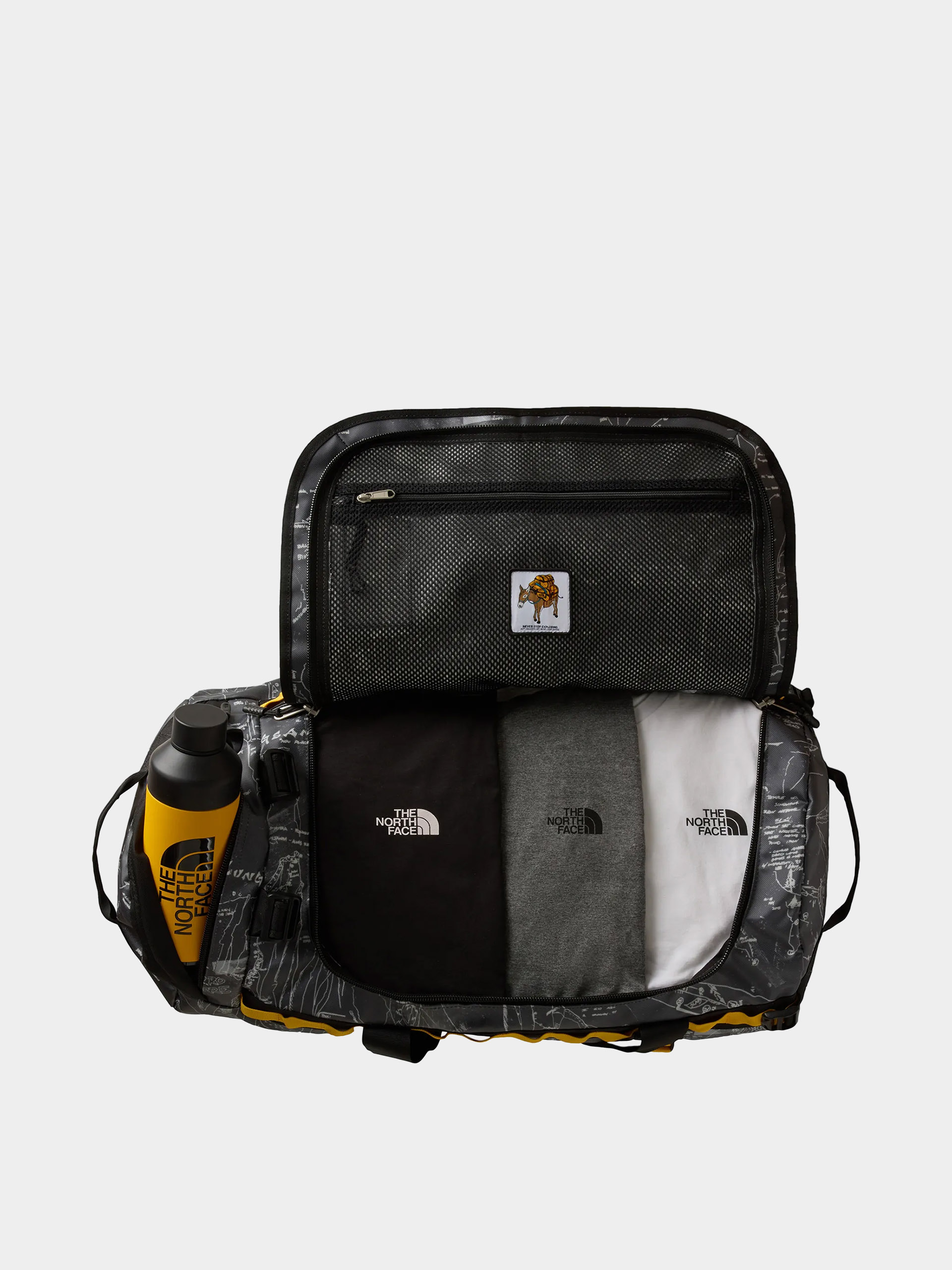 Geantă The North Face Base Camp Duffel M (anthracite grey)
