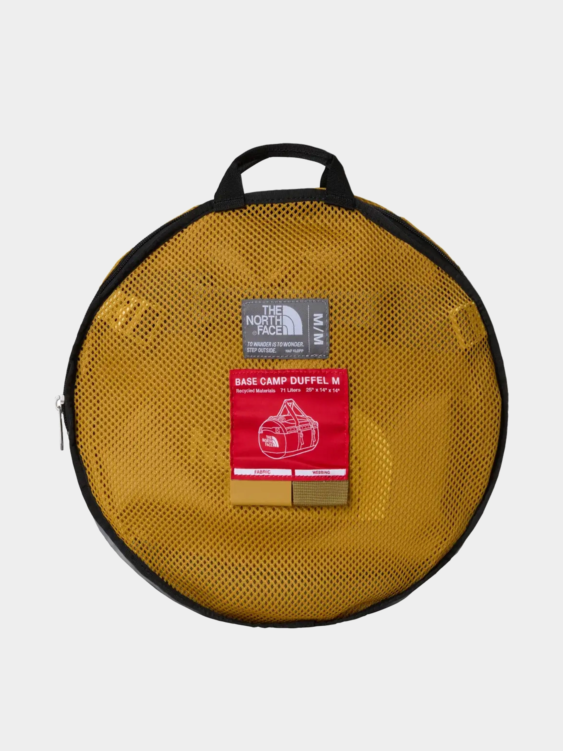 Geantă The North Face Base Camp Duffel M (golden tan/ceda)