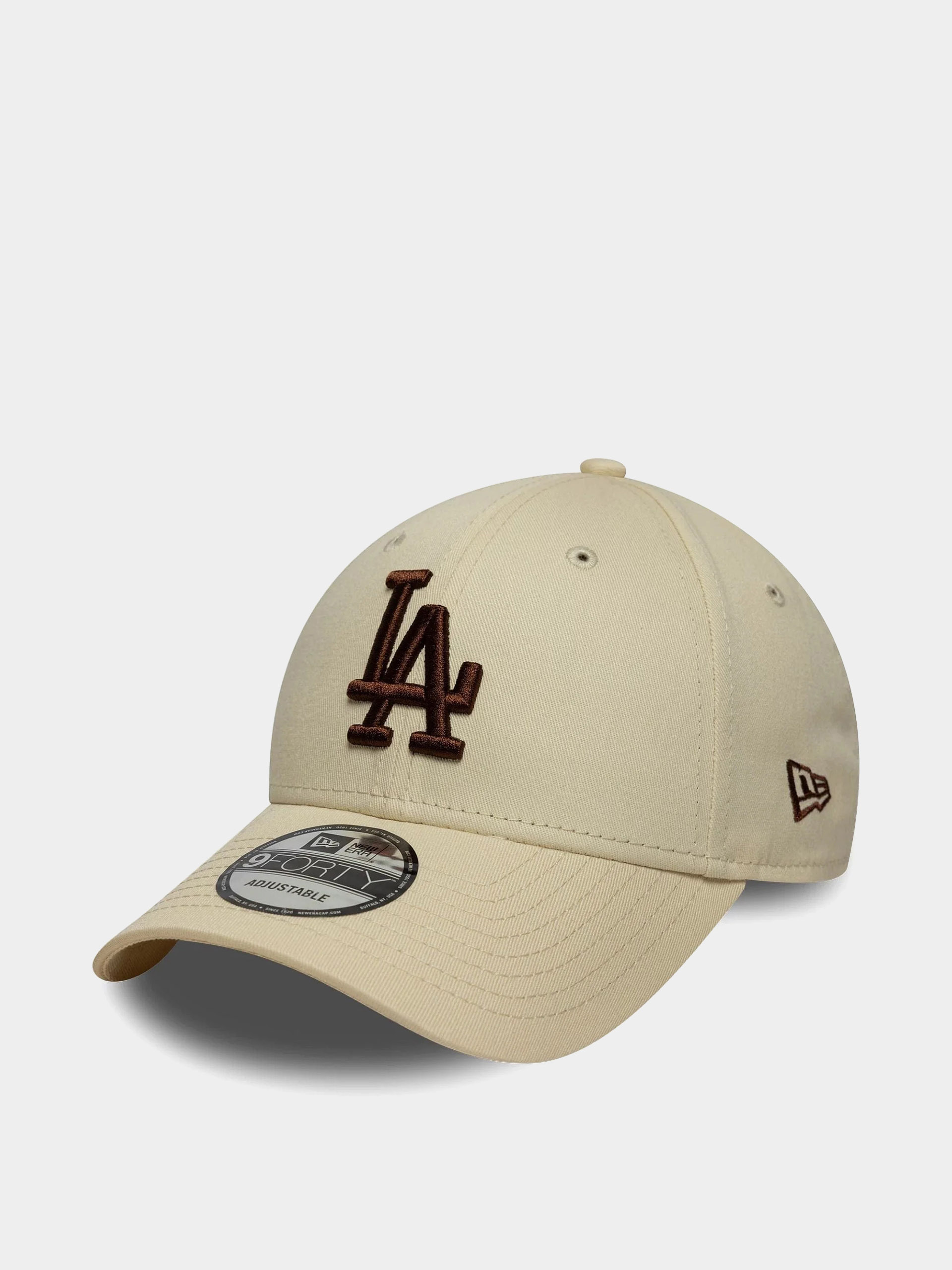 Șapcă New Era League Essential 9Forty La Dodgers (light cream/chestnut)