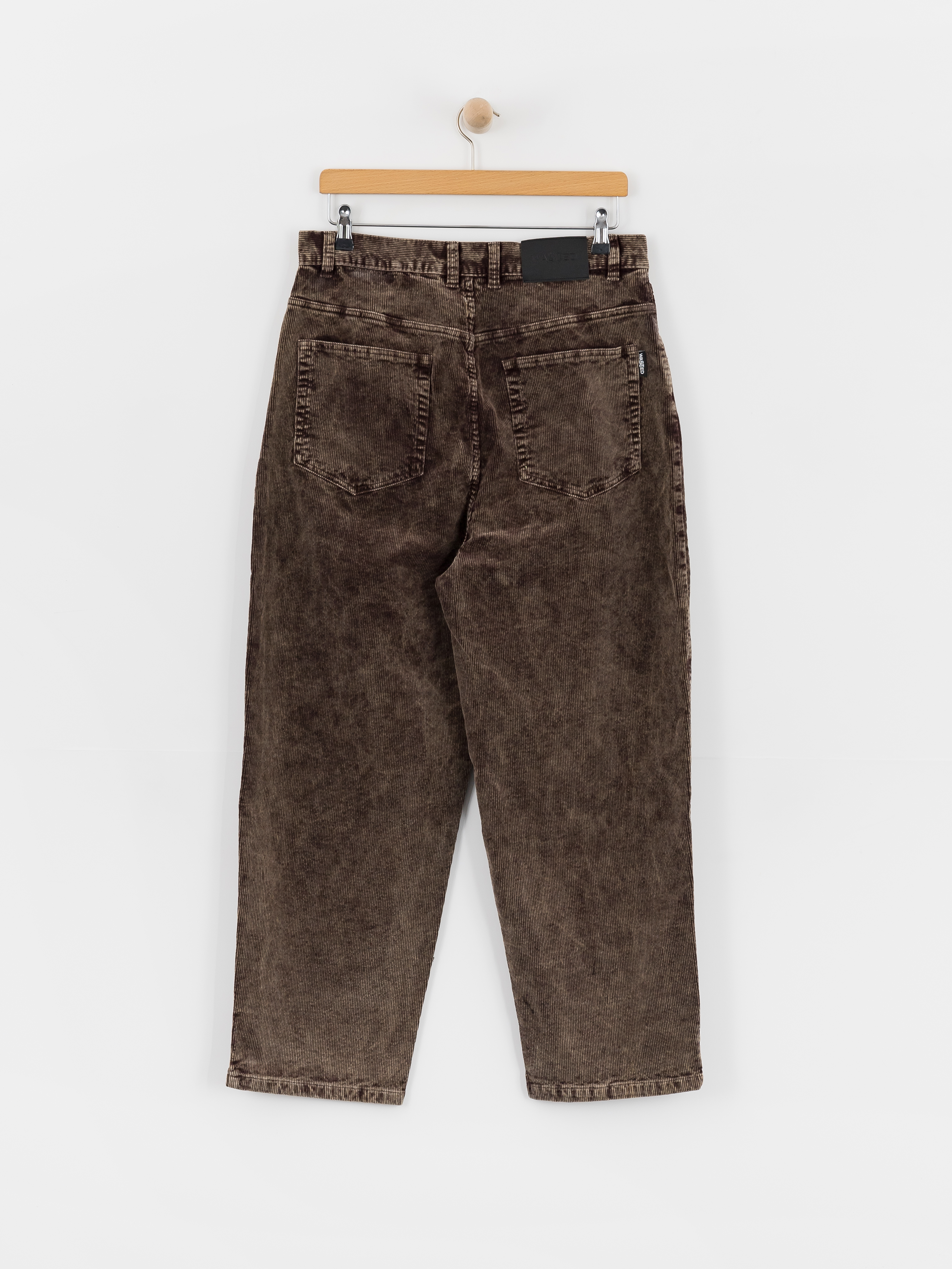 Pantaloni Wasted Paris Faded Corduroy Casper (faded brown)