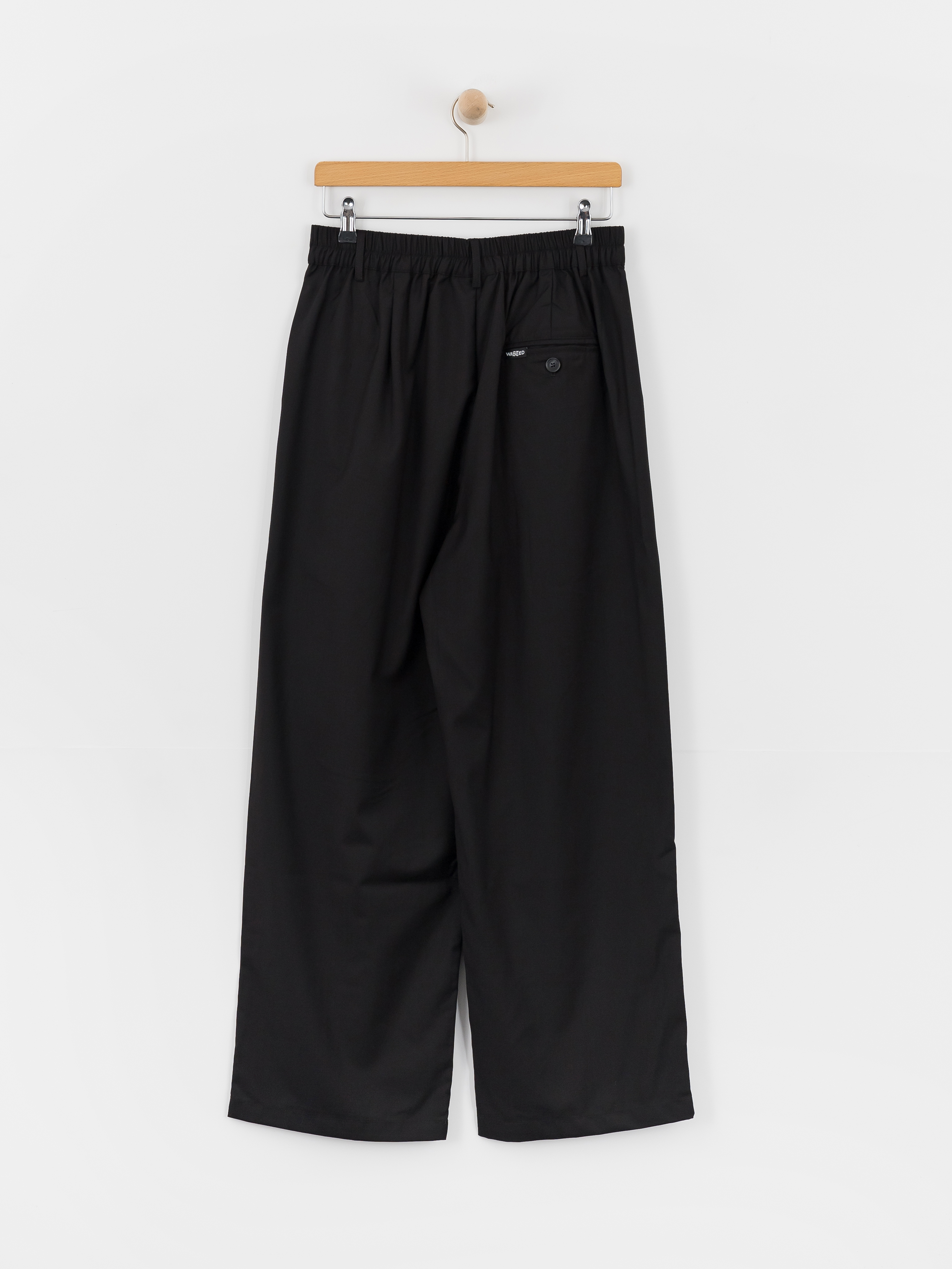 Pantaloni Wasted Paris Pleated (black)