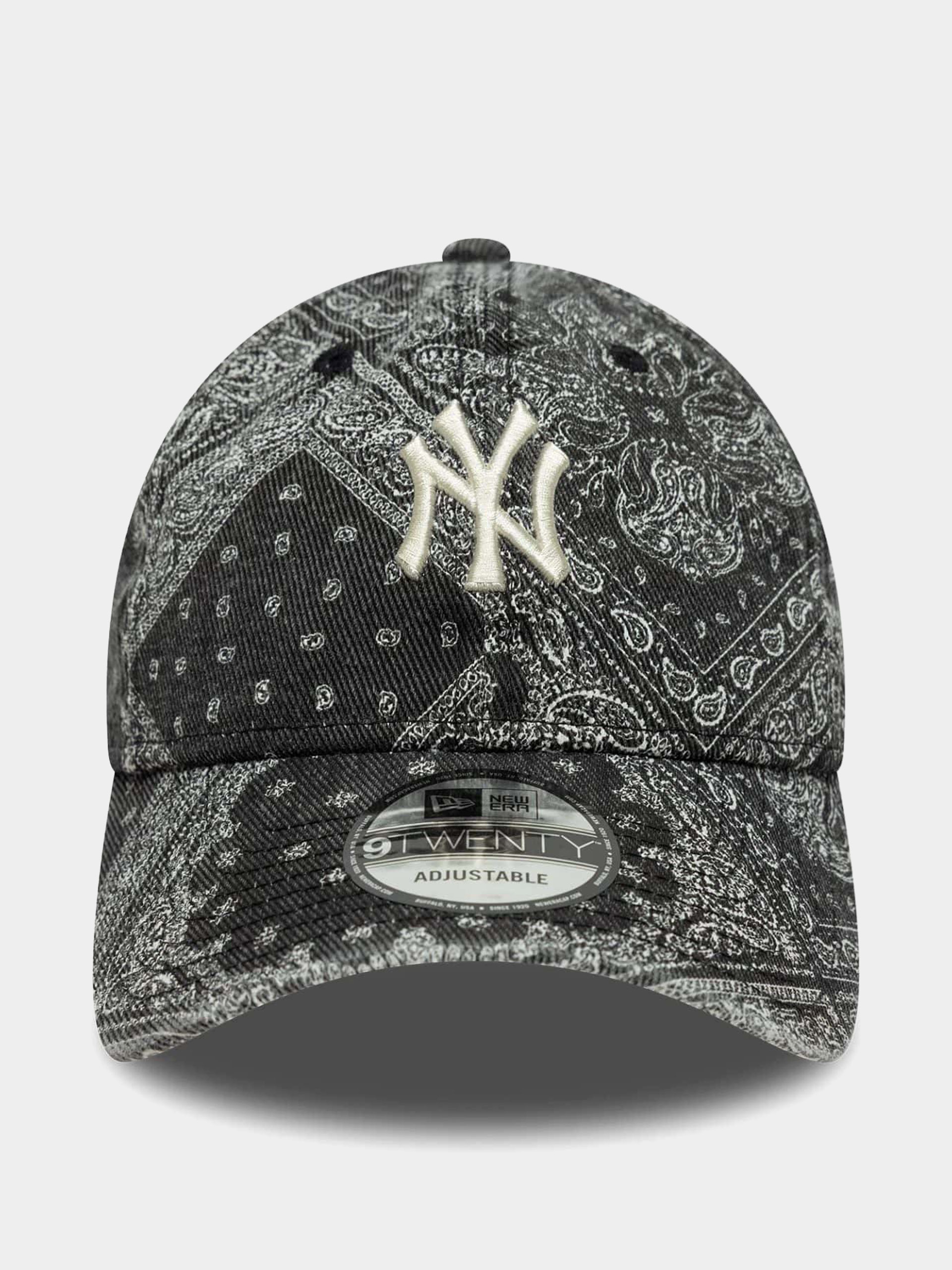 Șapcă New Era Washed Paisley 9Twenty New York Yankees (black)