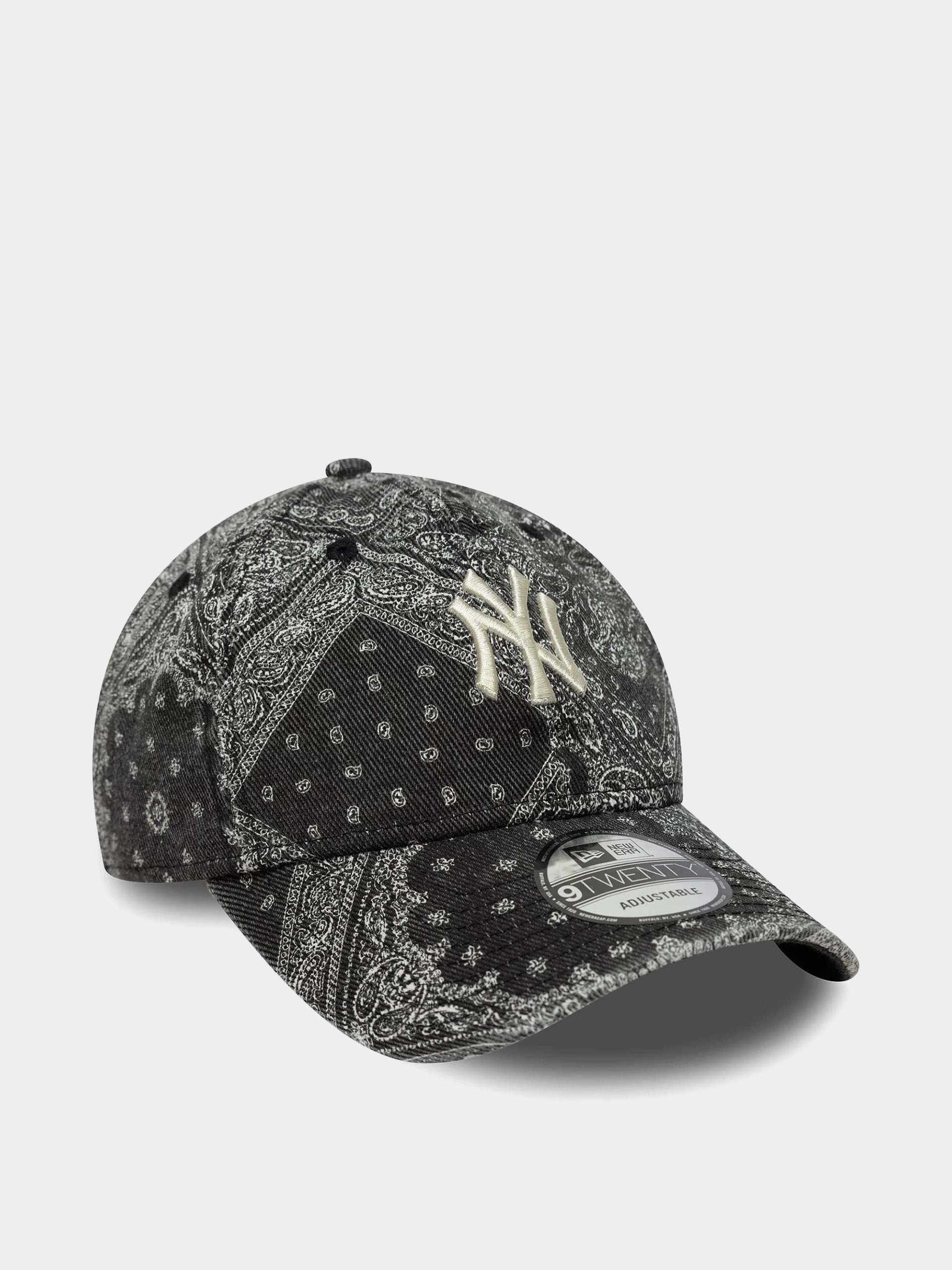 Șapcă New Era Washed Paisley 9Twenty New York Yankees (black)