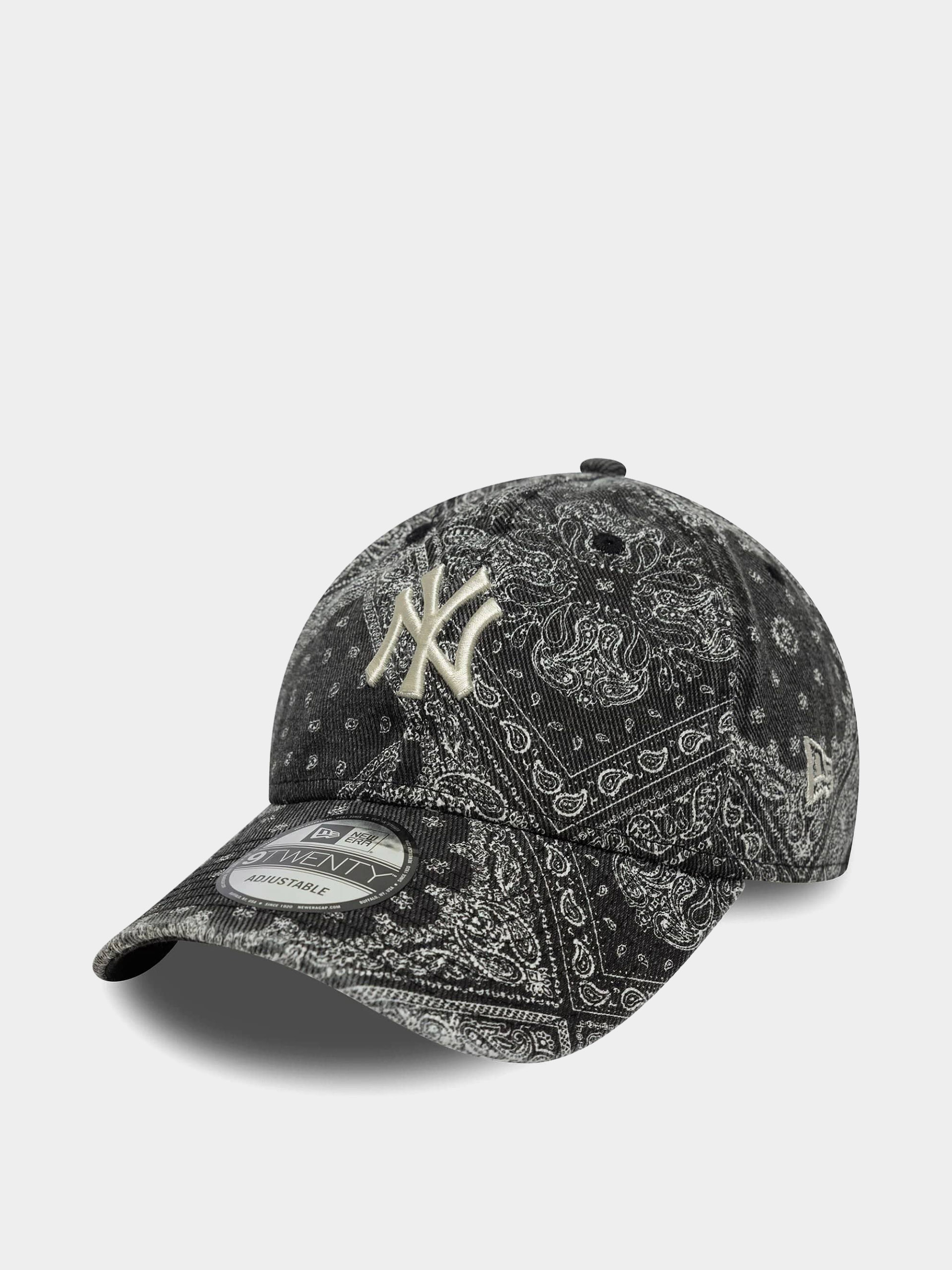 Șapcă New Era Washed Paisley 9Twenty New York Yankees (black)