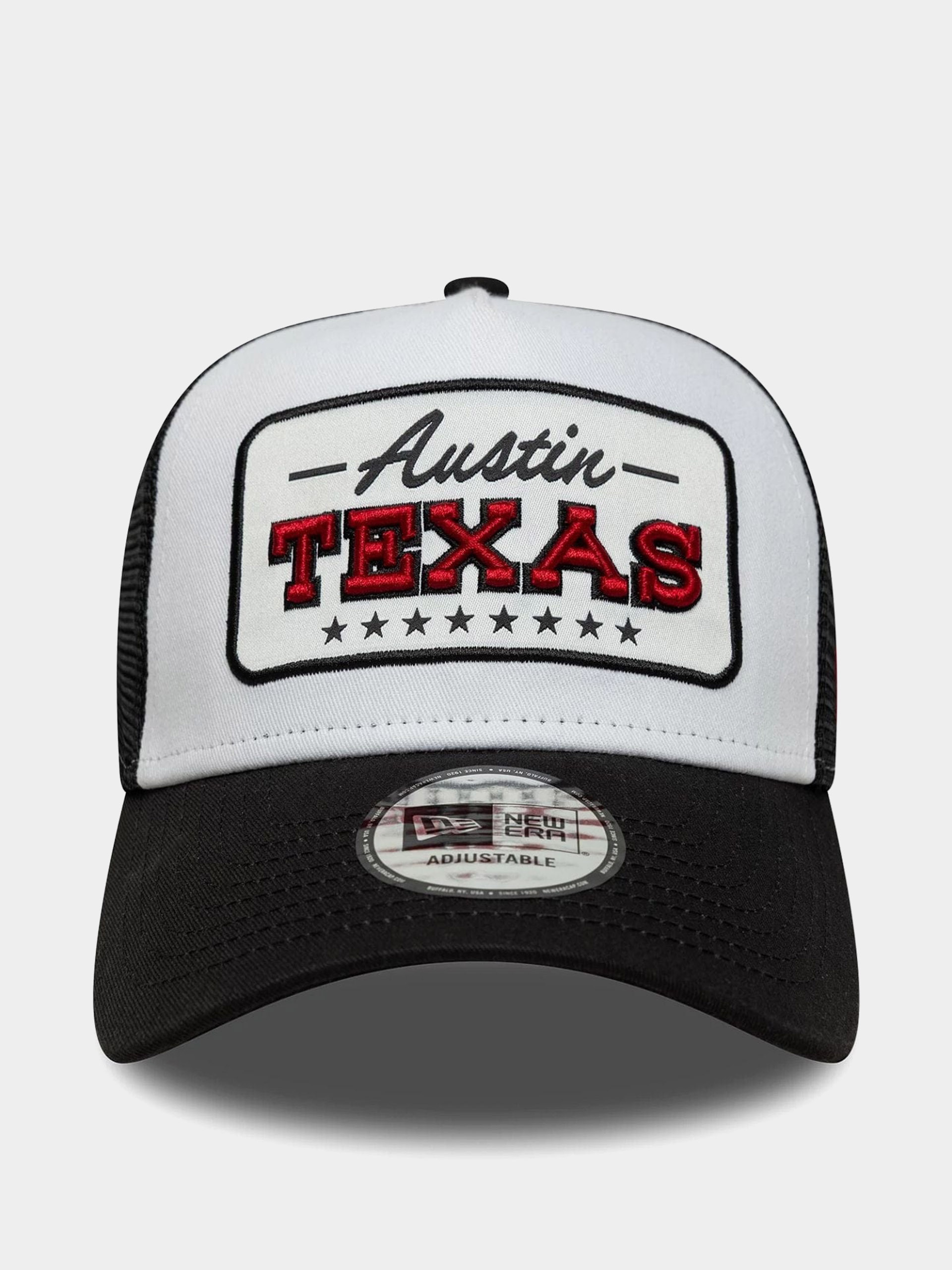 Șapcă New Era Location Patch Trucker (black/white)