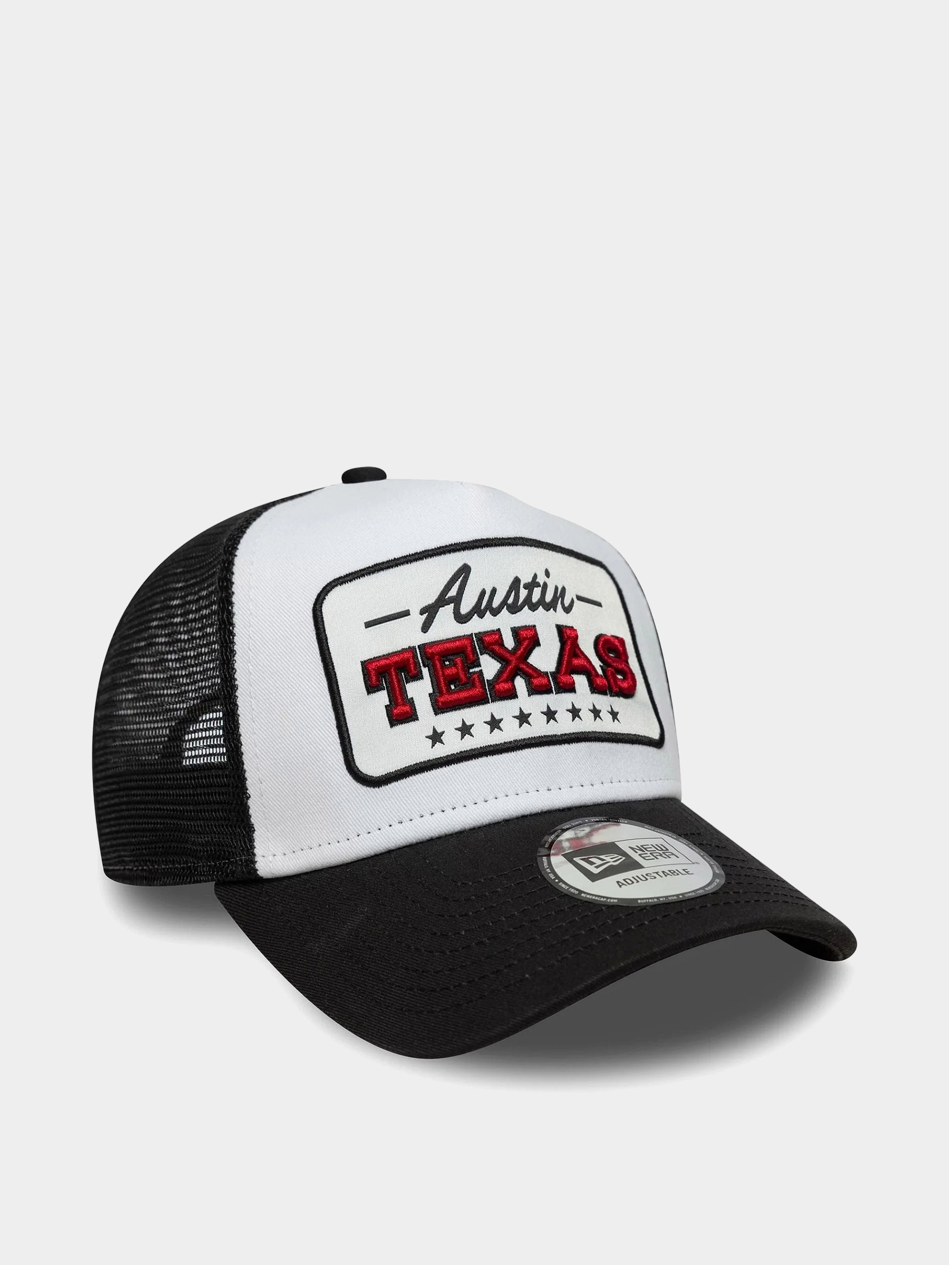 Șapcă New Era Location Patch Trucker (black/white)