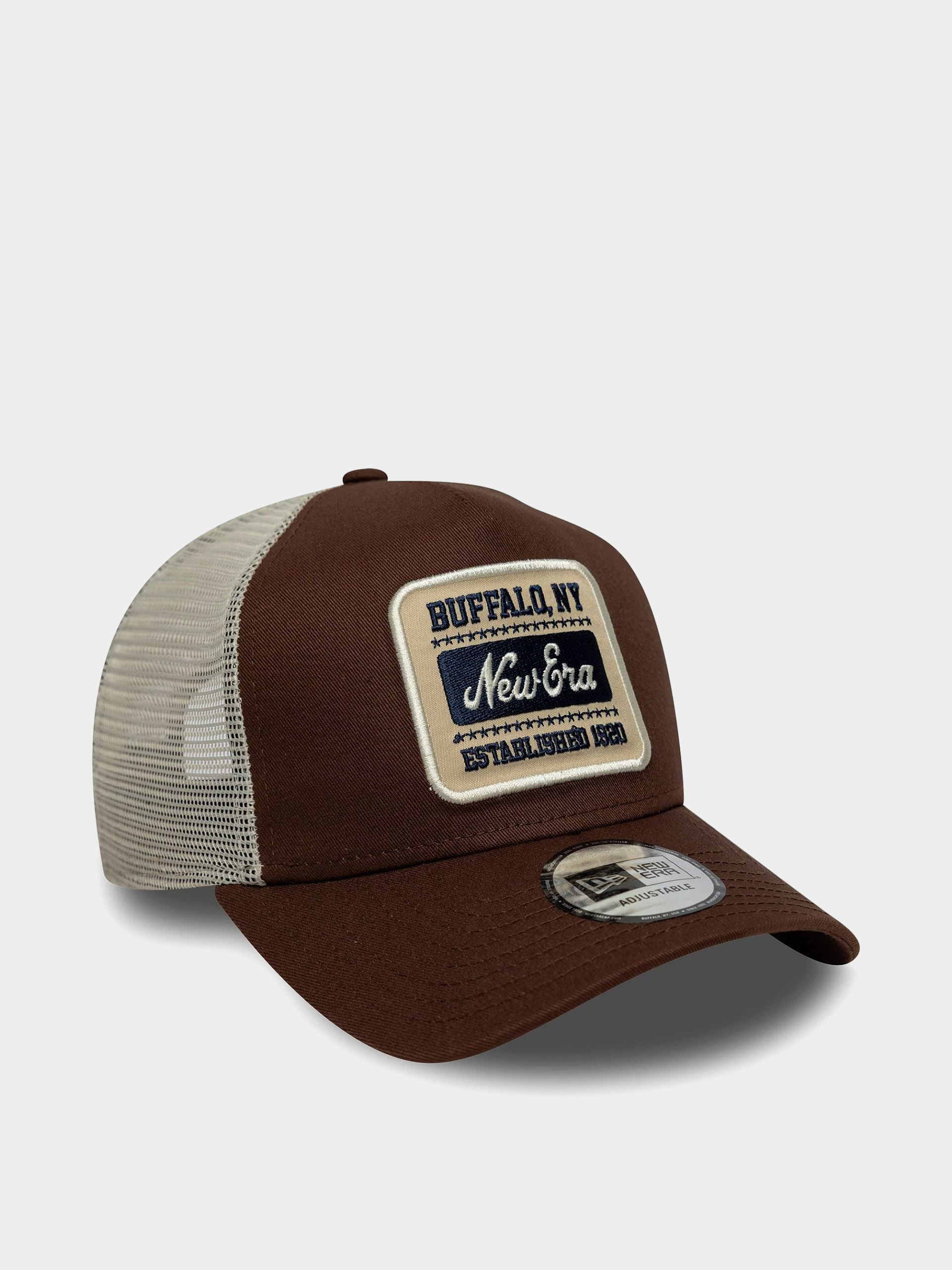 Șapcă New Era Patch Trucker (chestnut)