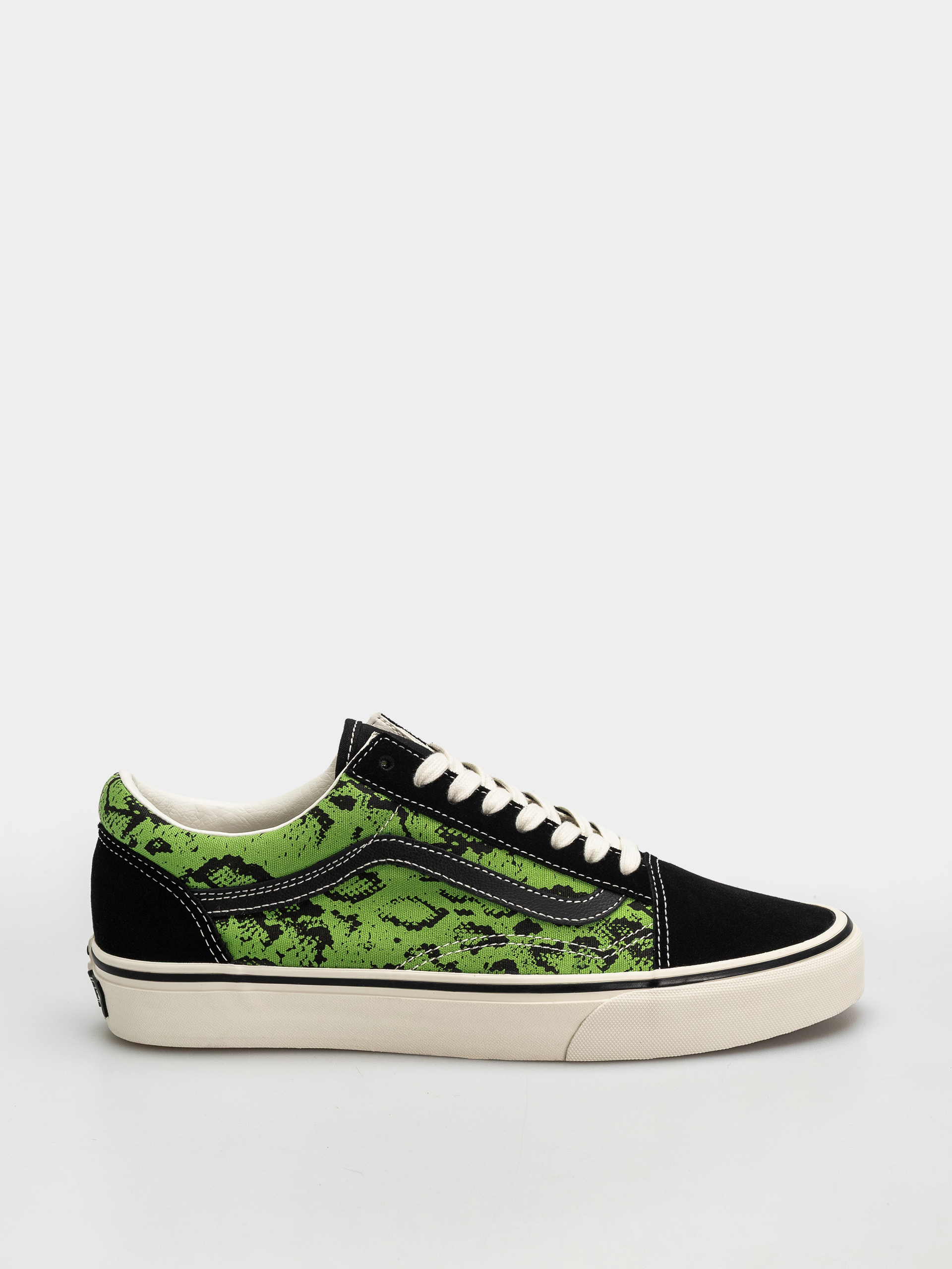 Pantofi Vans Old Skool (black/lime)