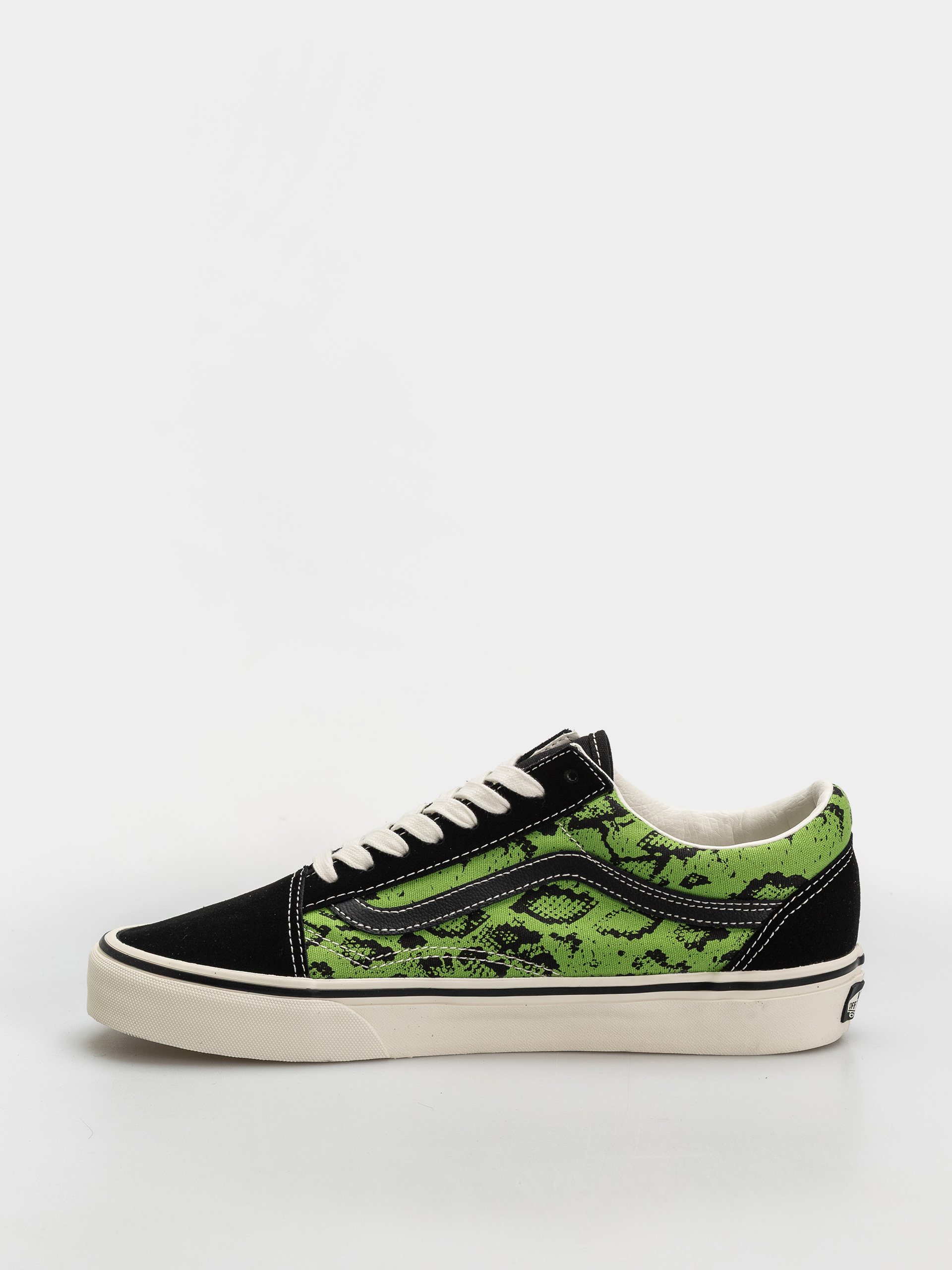 Pantofi Vans Old Skool (black/lime)