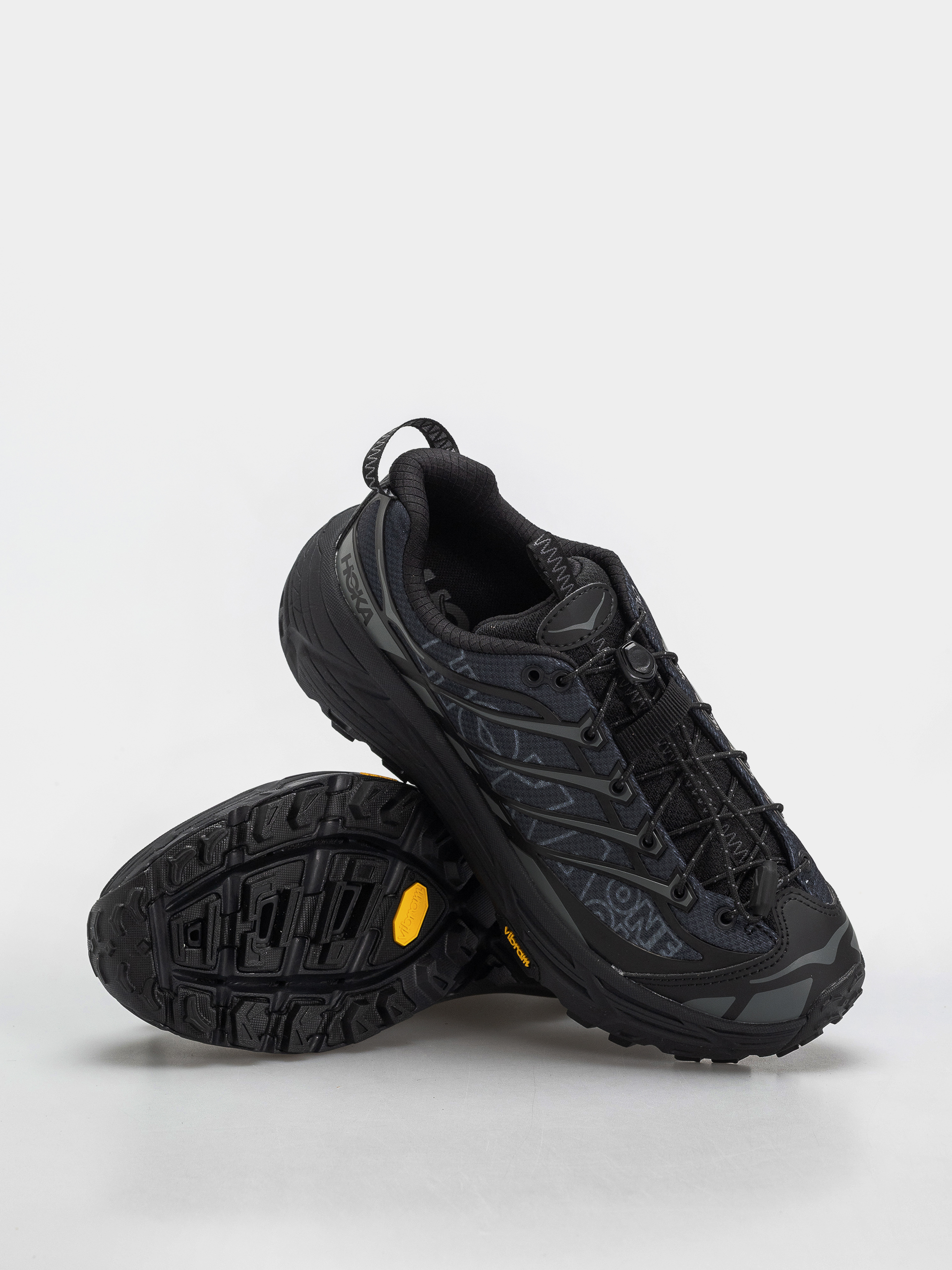 Pantofi Hoka Mafate Three 2 Wordmark (black/outer orbit)