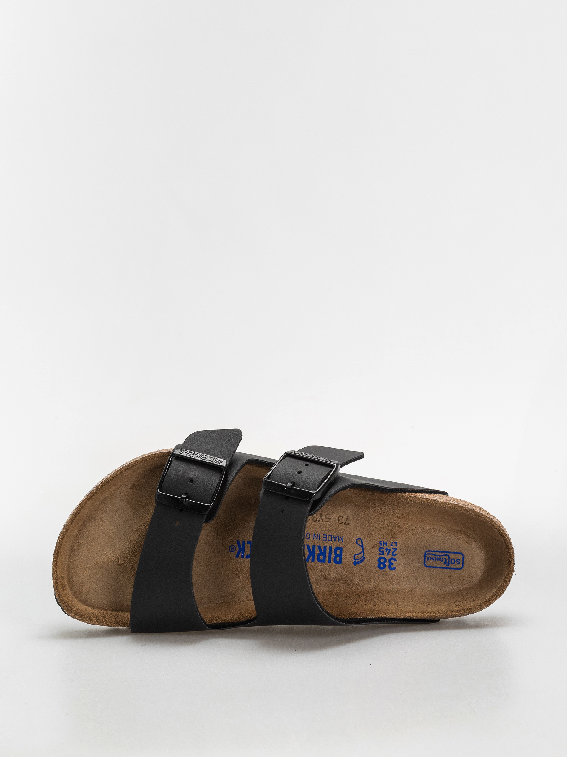 Șlapi Birkenstock Arizona Soft Footbed Birko Flor Regular (black)