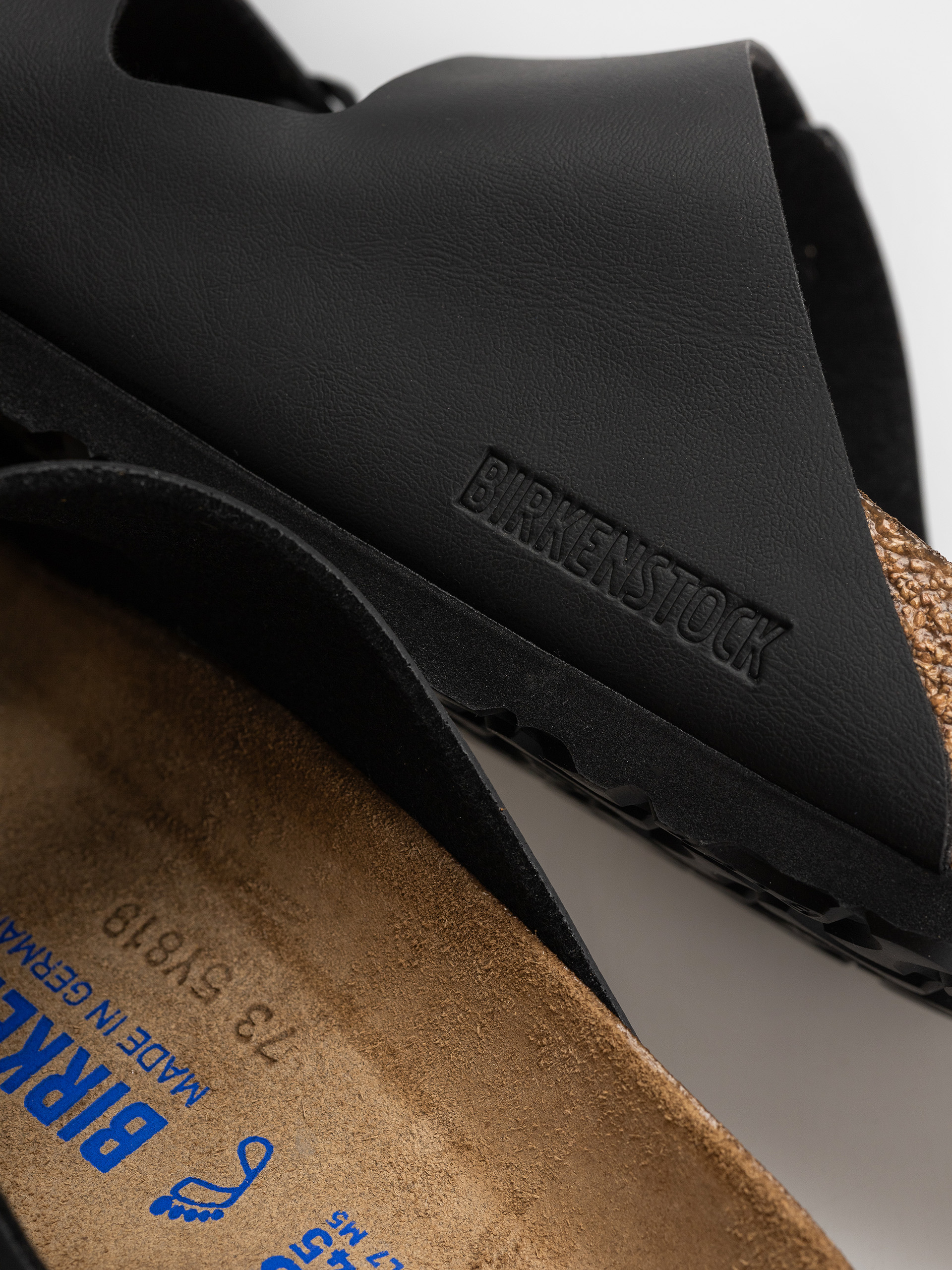 Șlapi Birkenstock Arizona Soft Footbed Birko Flor Regular (black)