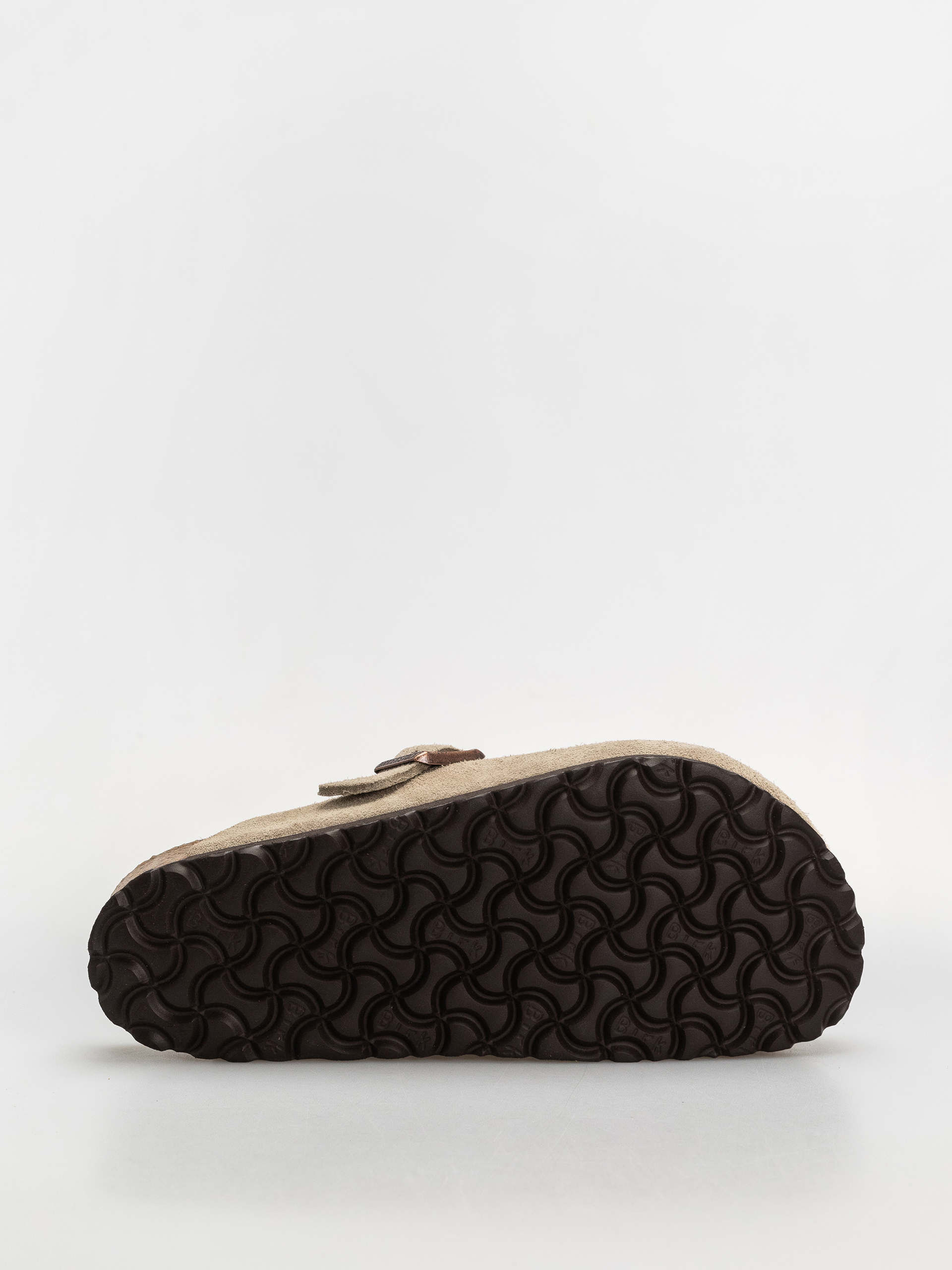 Șlapi Birkenstock Boston SFB Suede Leather Regular (taupe)