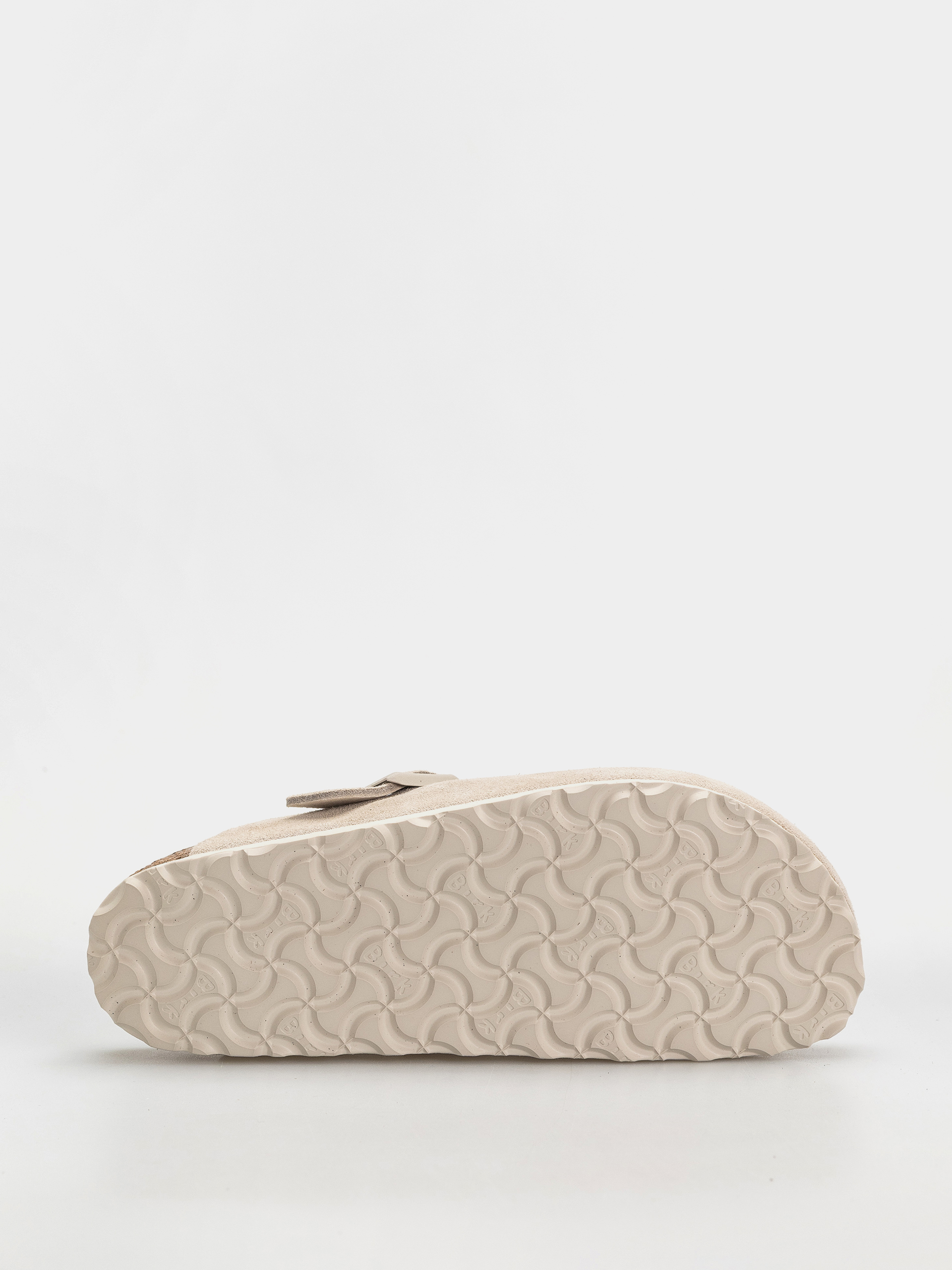 Șlapi Birkenstock Boston Suede Leather Narrow (oyster)