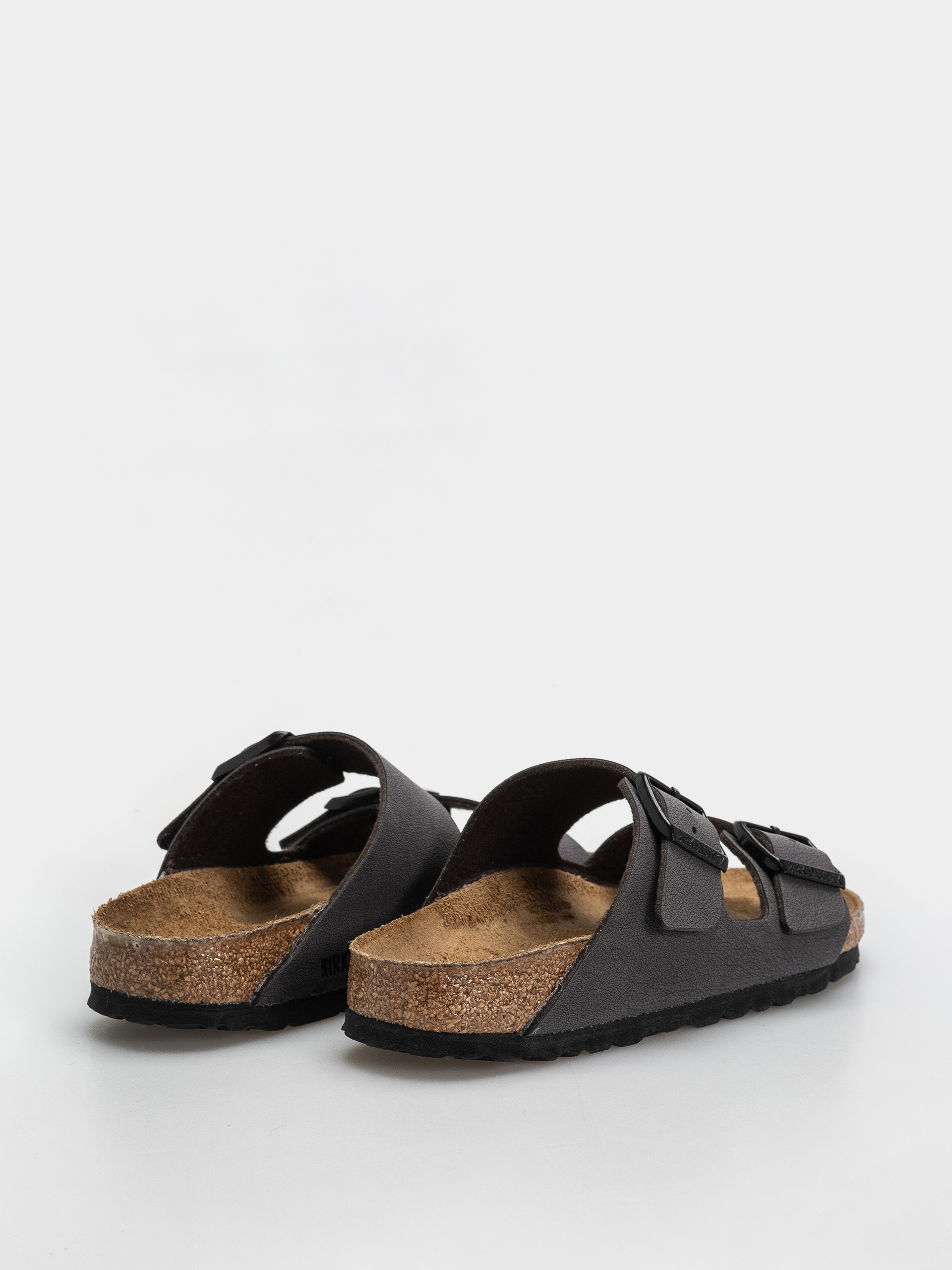 Șlapi Birkenstock Arizona Birkibuc Narrow (velvet gray/black)