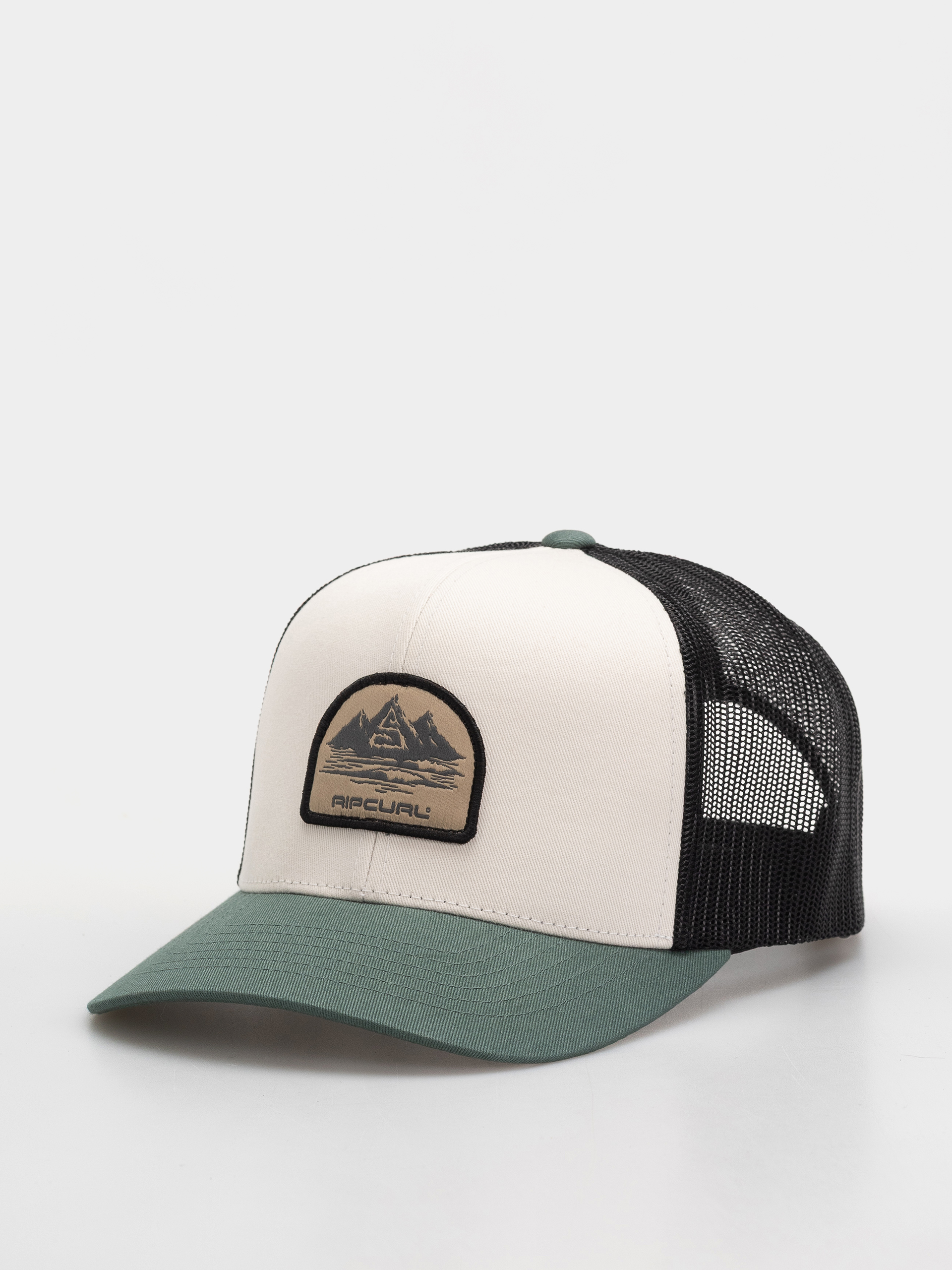 u0218apcu0103 Rip Curl Custom Curve Trucker (bone/aloe)