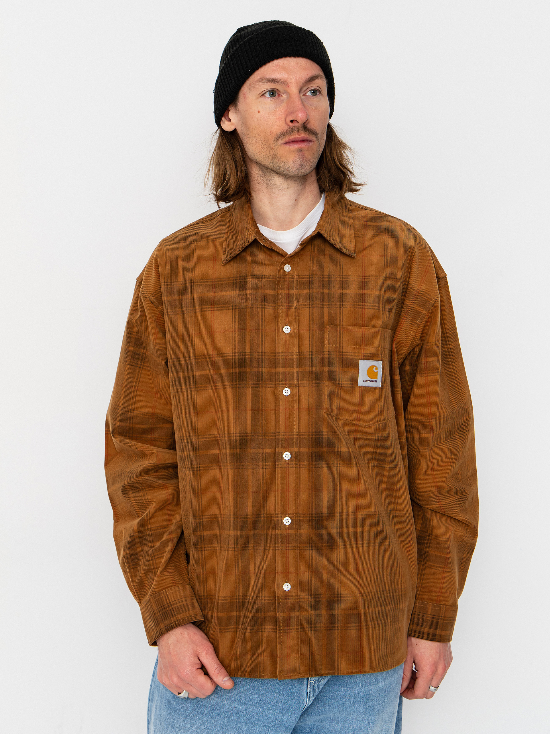 Cu0103mau0219u0103 Carhartt WIP Wilber (wilber check/hamilton brown)