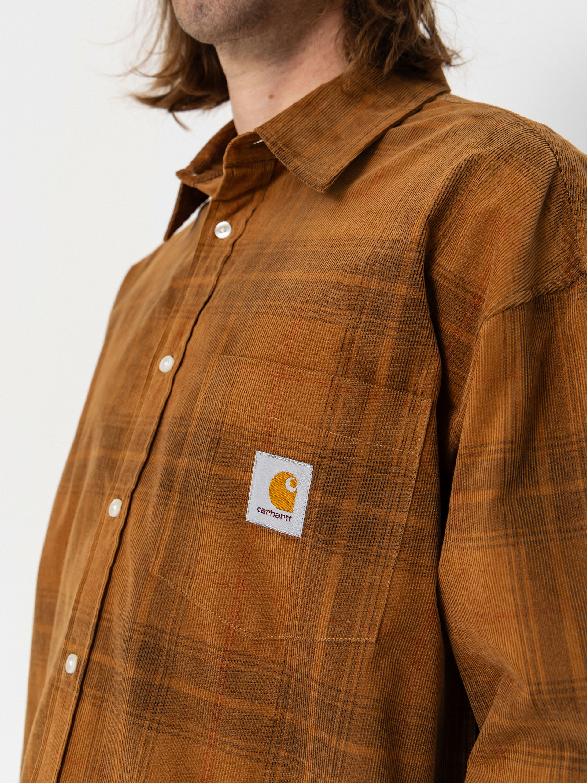 Cămașă Carhartt WIP Wilber (wilber check/hamilton brown)