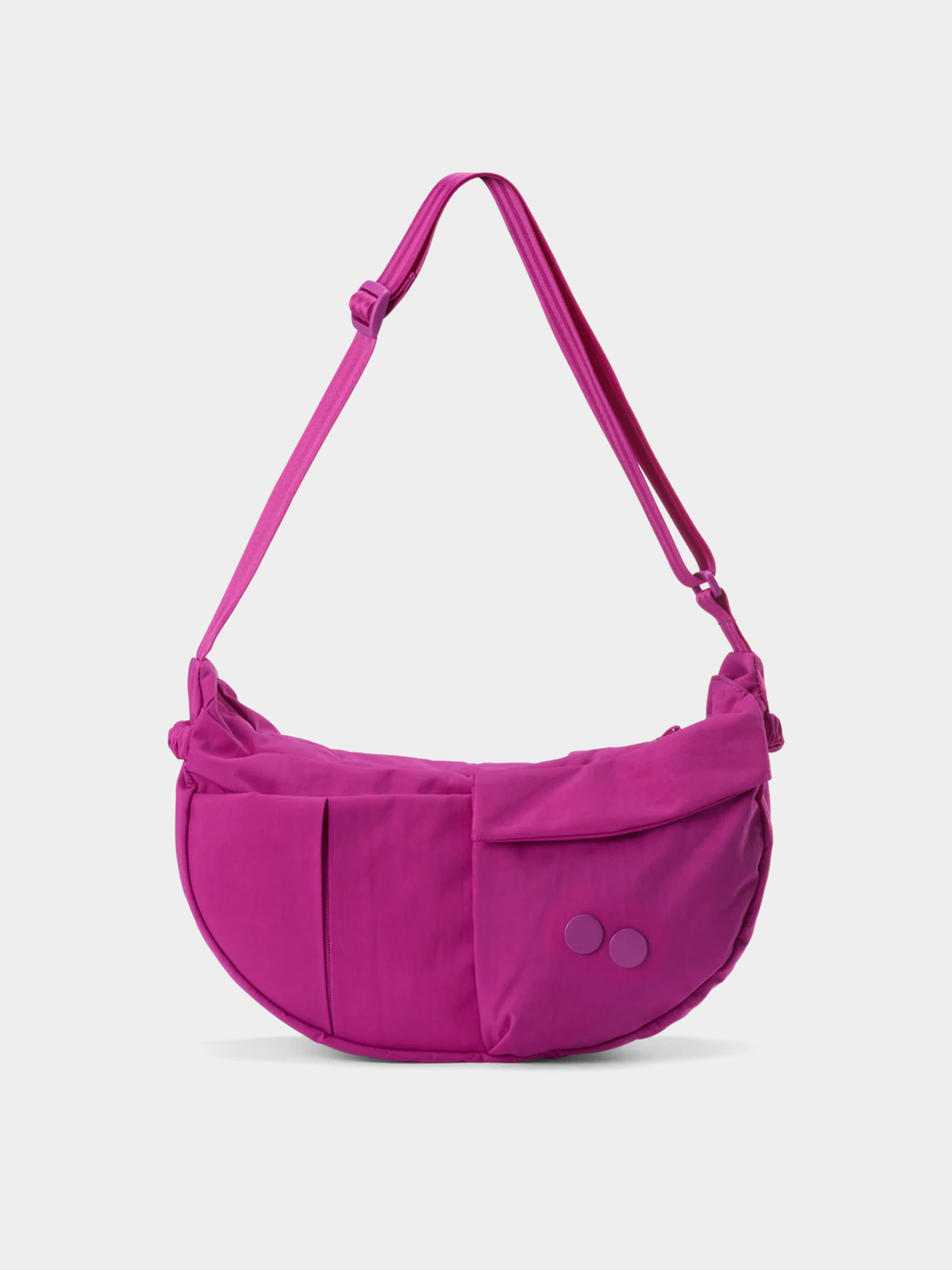 Poșetă PinqPonq Krumm Medium (crinkle fuchsia)