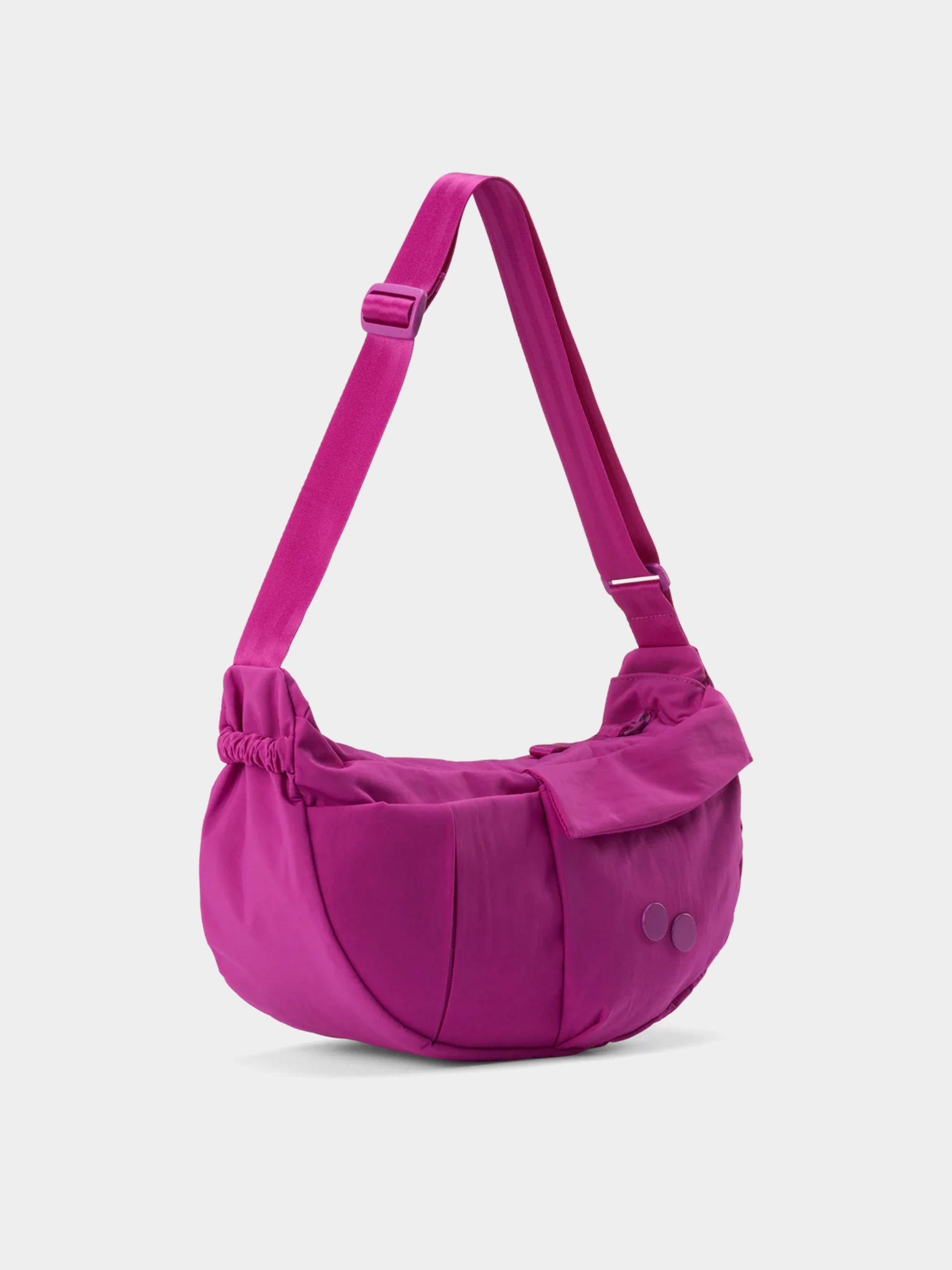 Poșetă PinqPonq Krumm Medium (crinkle fuchsia)