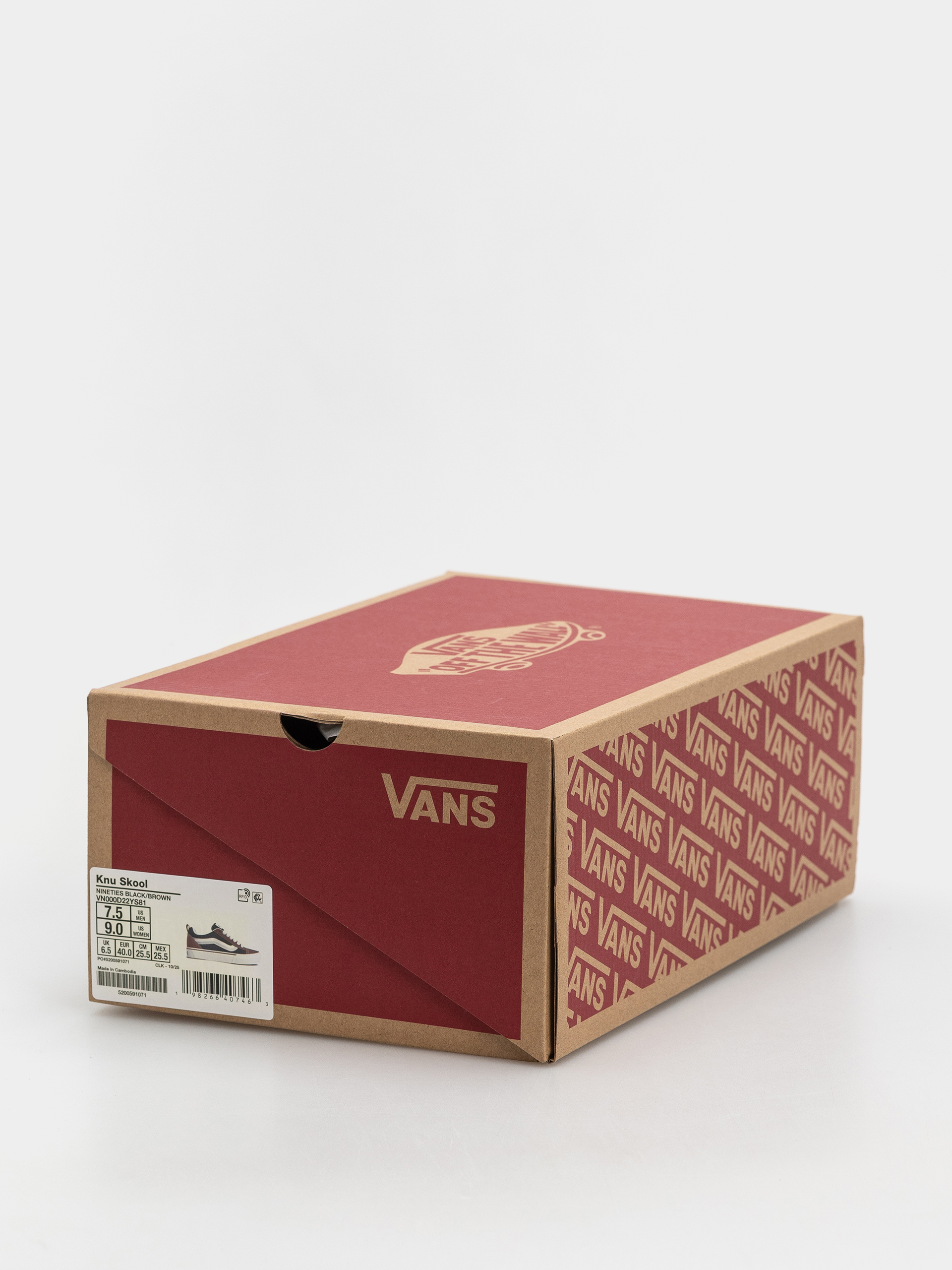Pantofi Vans Knu Skool (black/brown)