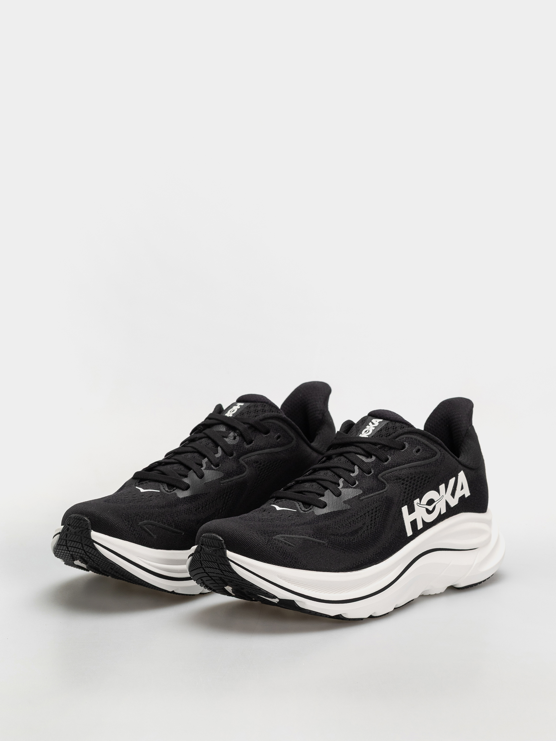 Pantofi Hoka Clifton 10 (black/white)