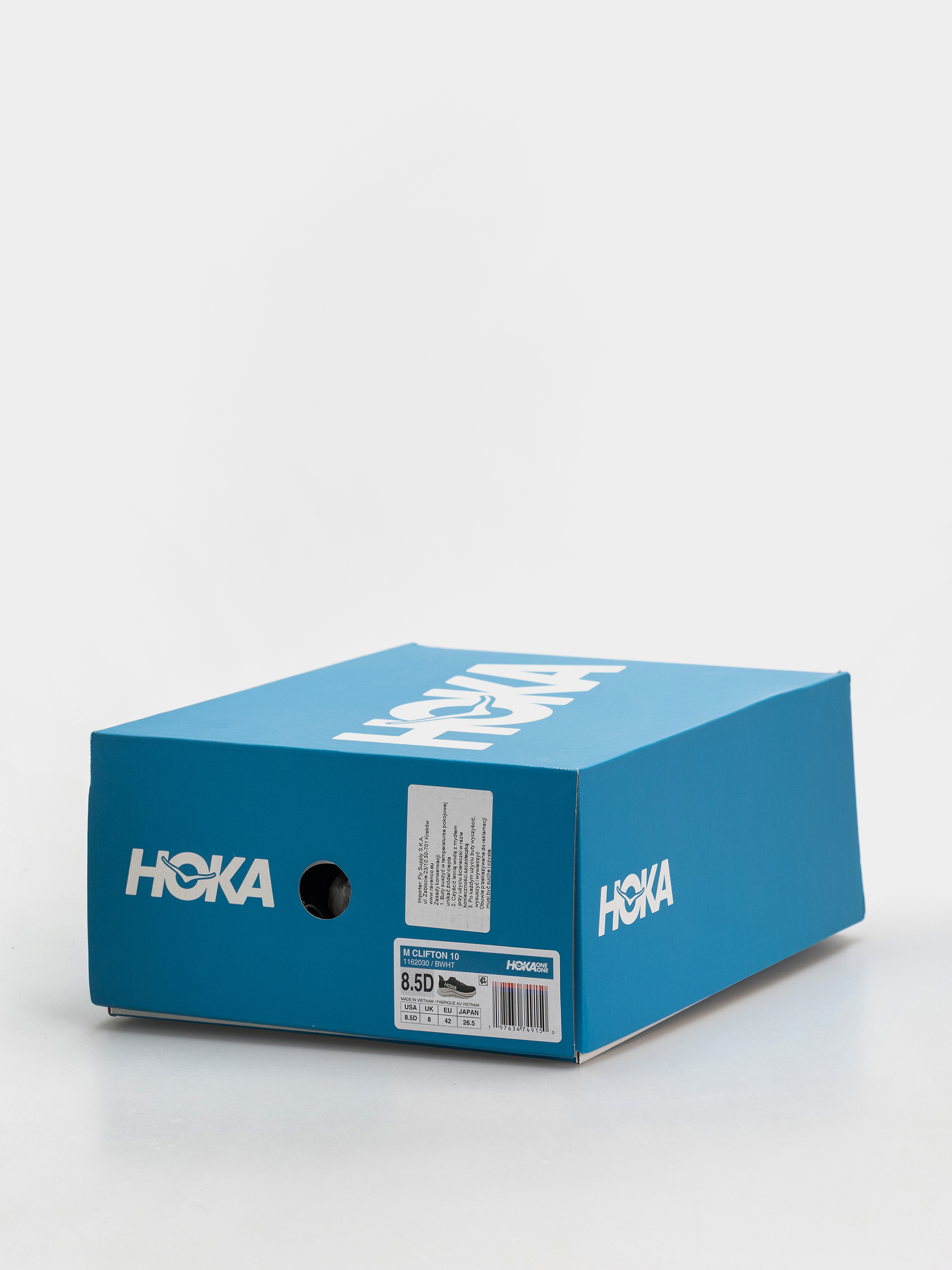 Pantofi Hoka Clifton 10 (black/white)