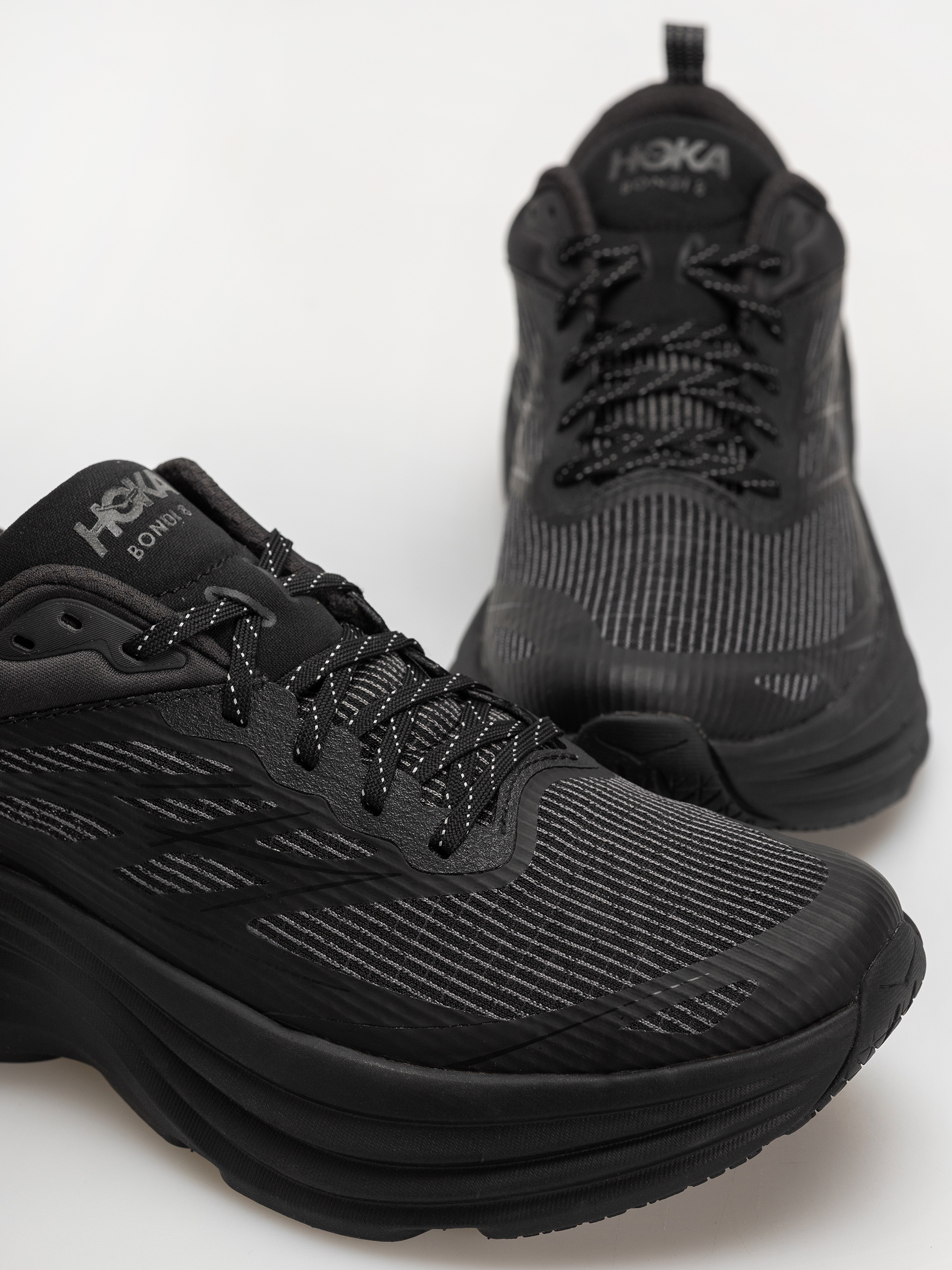 Pantofi Hoka Bondi 8 TS Caged (black/black)