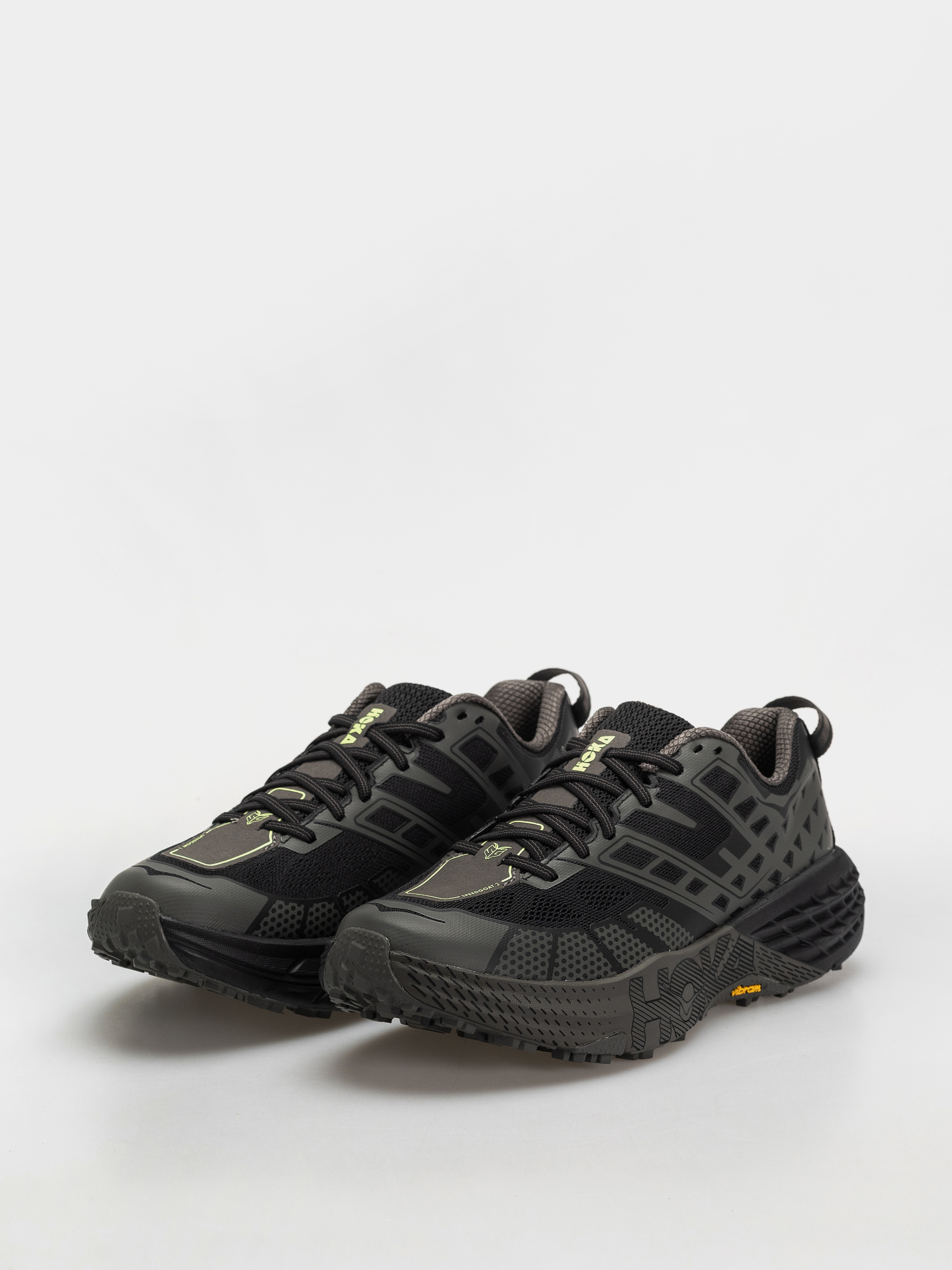 Pantofi Hoka Speedgoat 2 (black/asphalt grey)