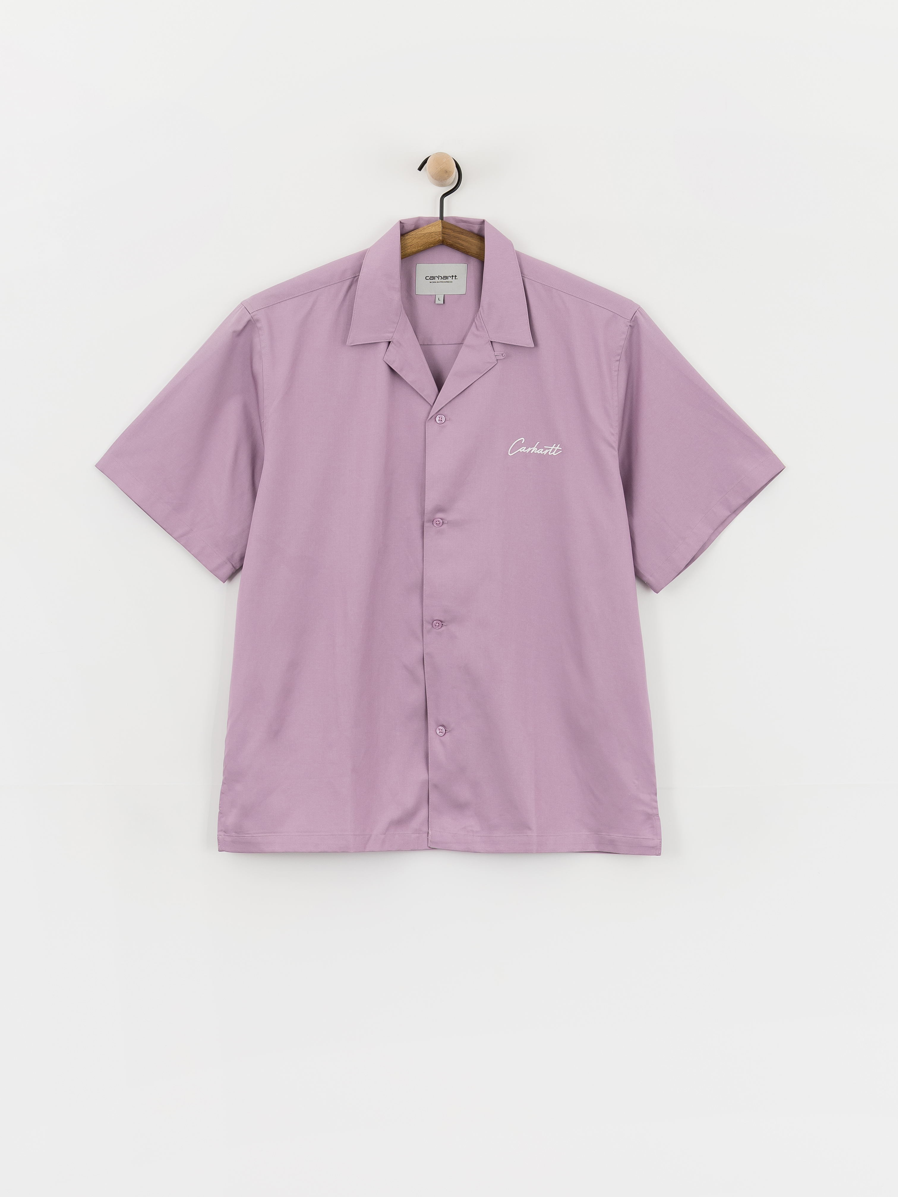 Cămașă Carhartt WIP Delray (gentle purple/white)