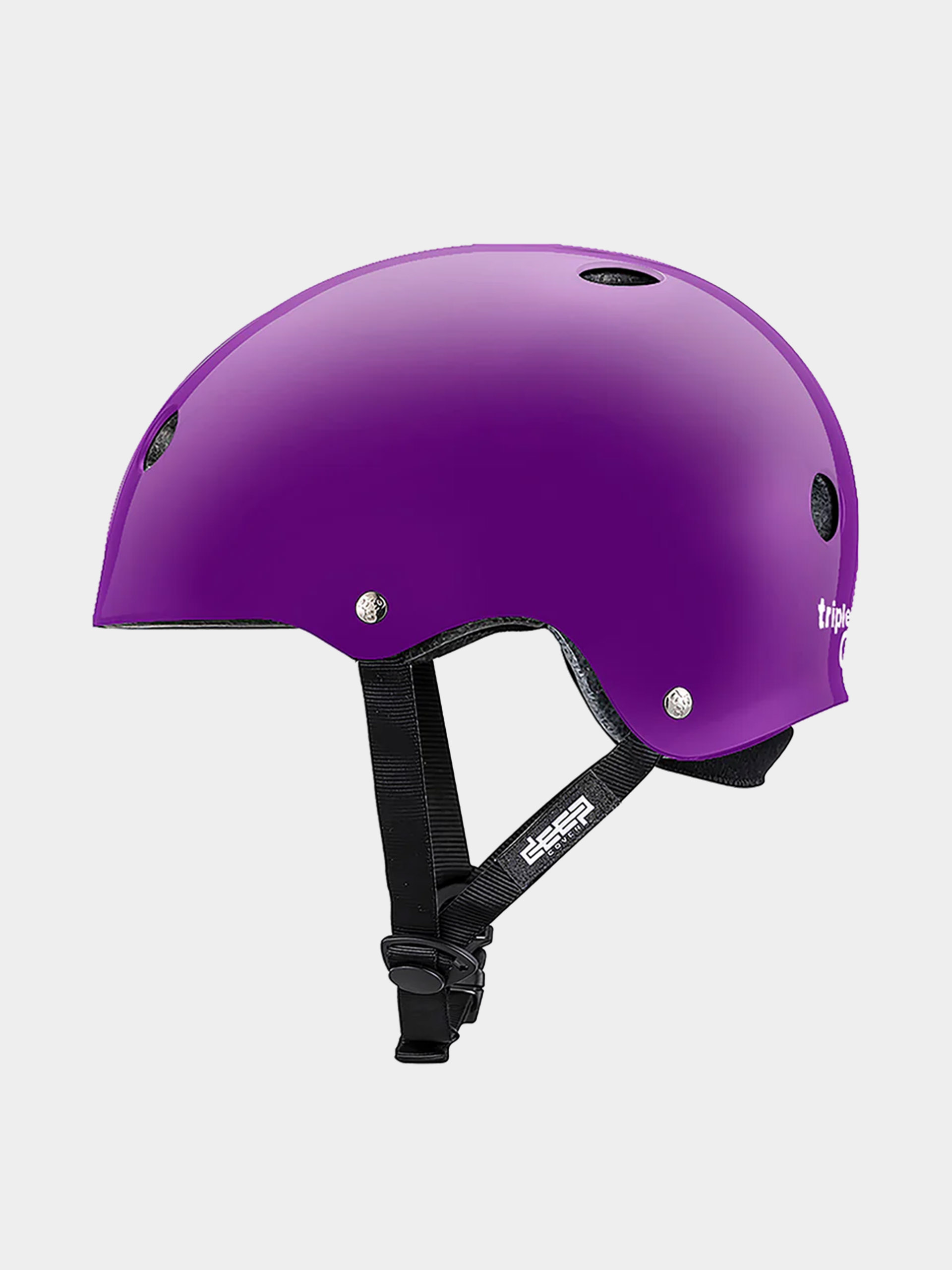 Cască Triple Eight Deep Cover (purple gloss)