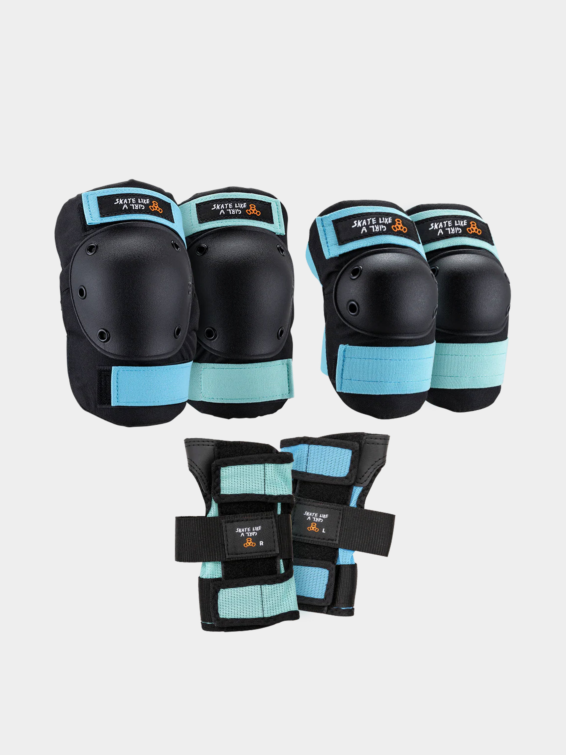 Apărători Triple Eight Saver Pack Grl Swrl (blue)