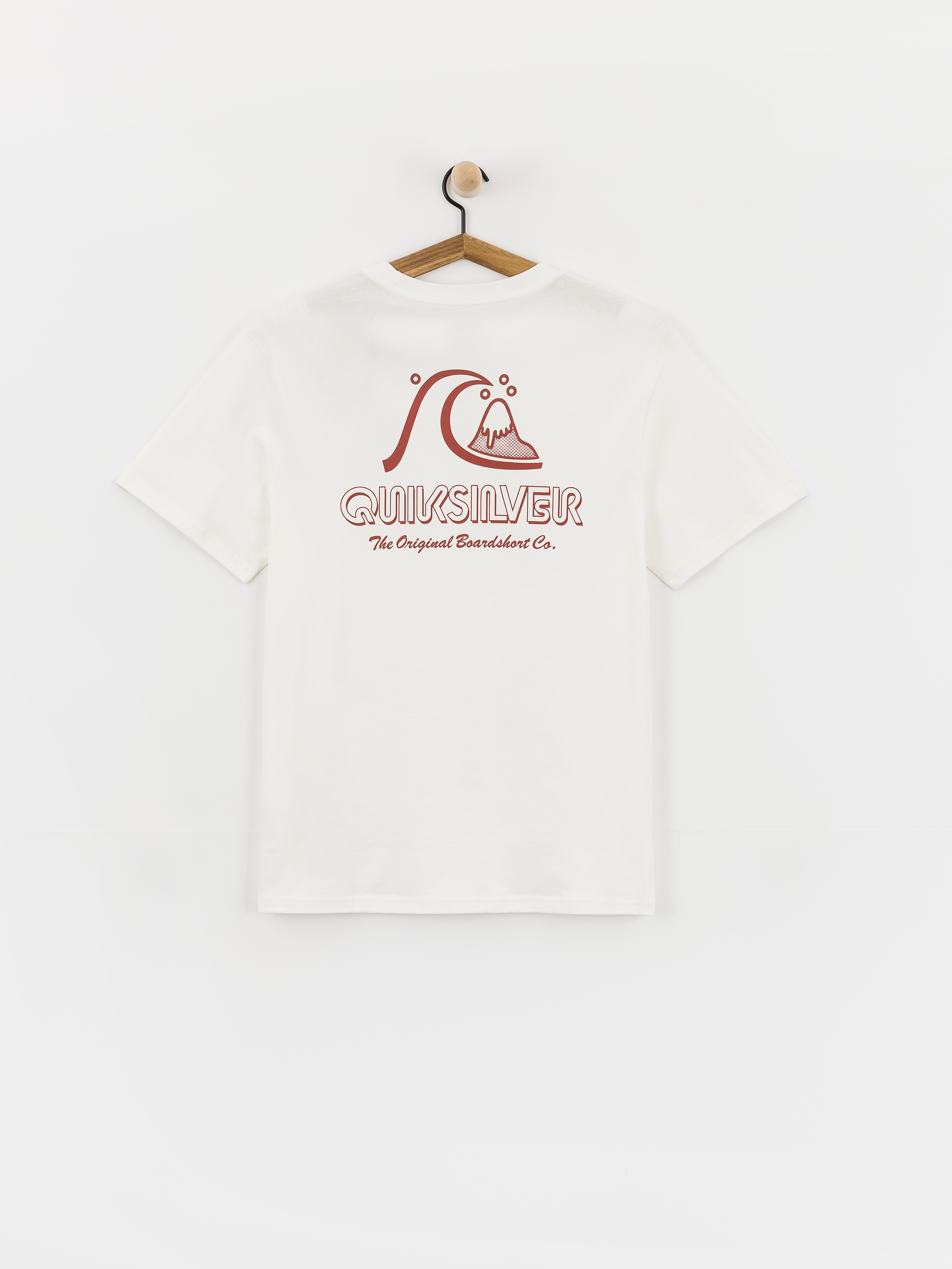 Tricou Quiksilver Evo Original Bs (snow white)