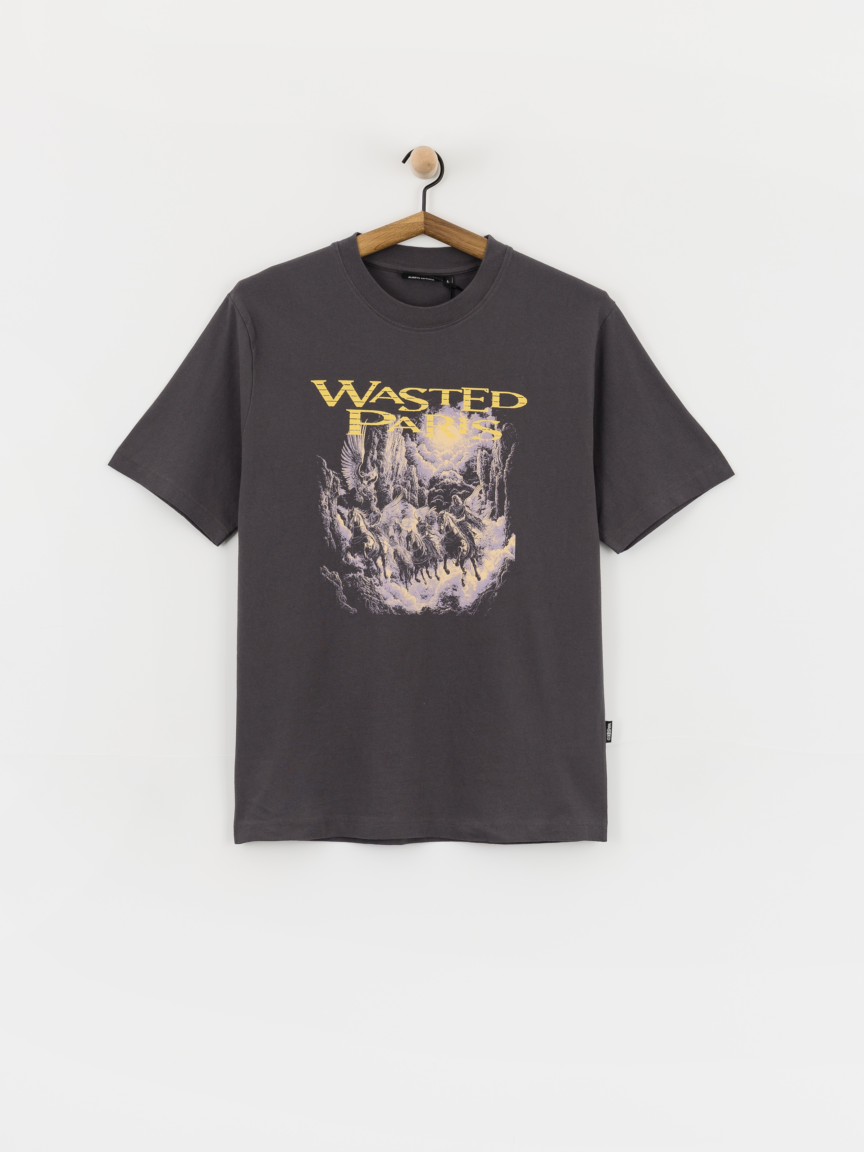 Tricou Wasted Paris Angels Gully (old black)