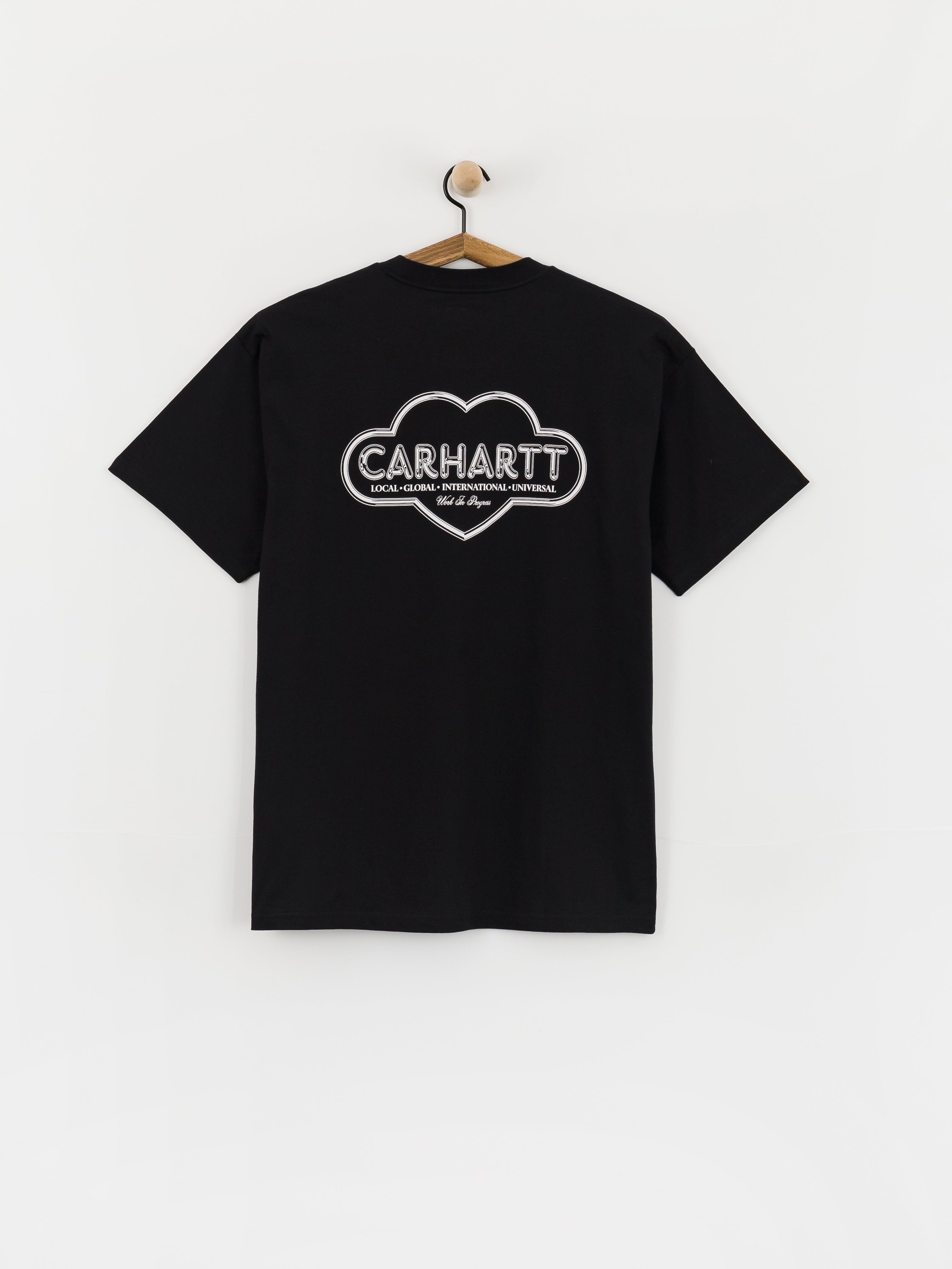 Tricou Carhartt WIP Cloud Heart (black)
