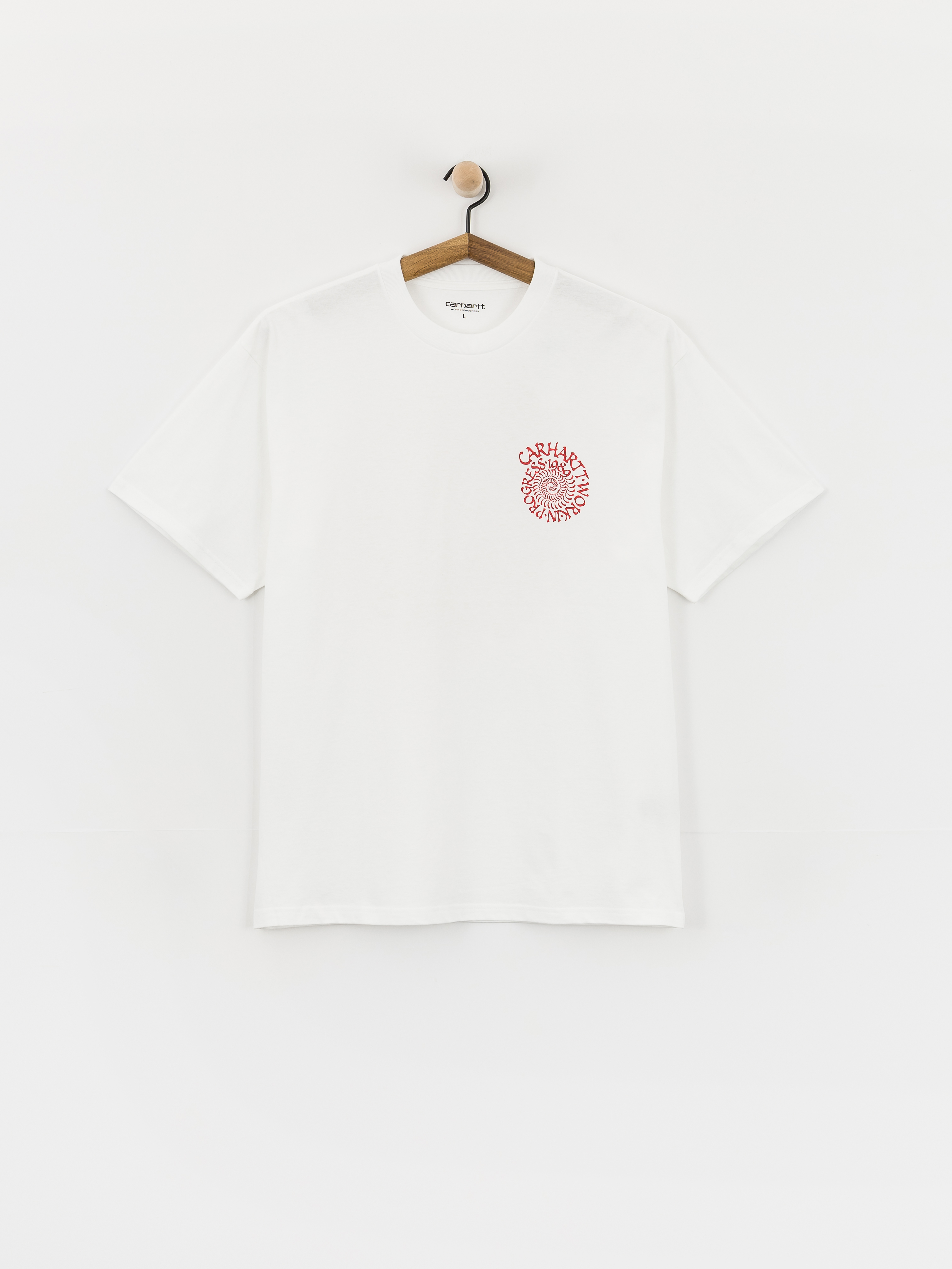 Tricou Carhartt WIP Spirals (white)