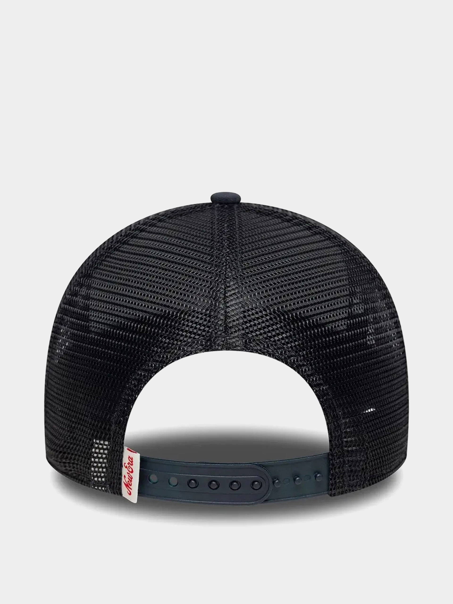 Șapcă New Era Oval Canvas Distress Trucker (navy)