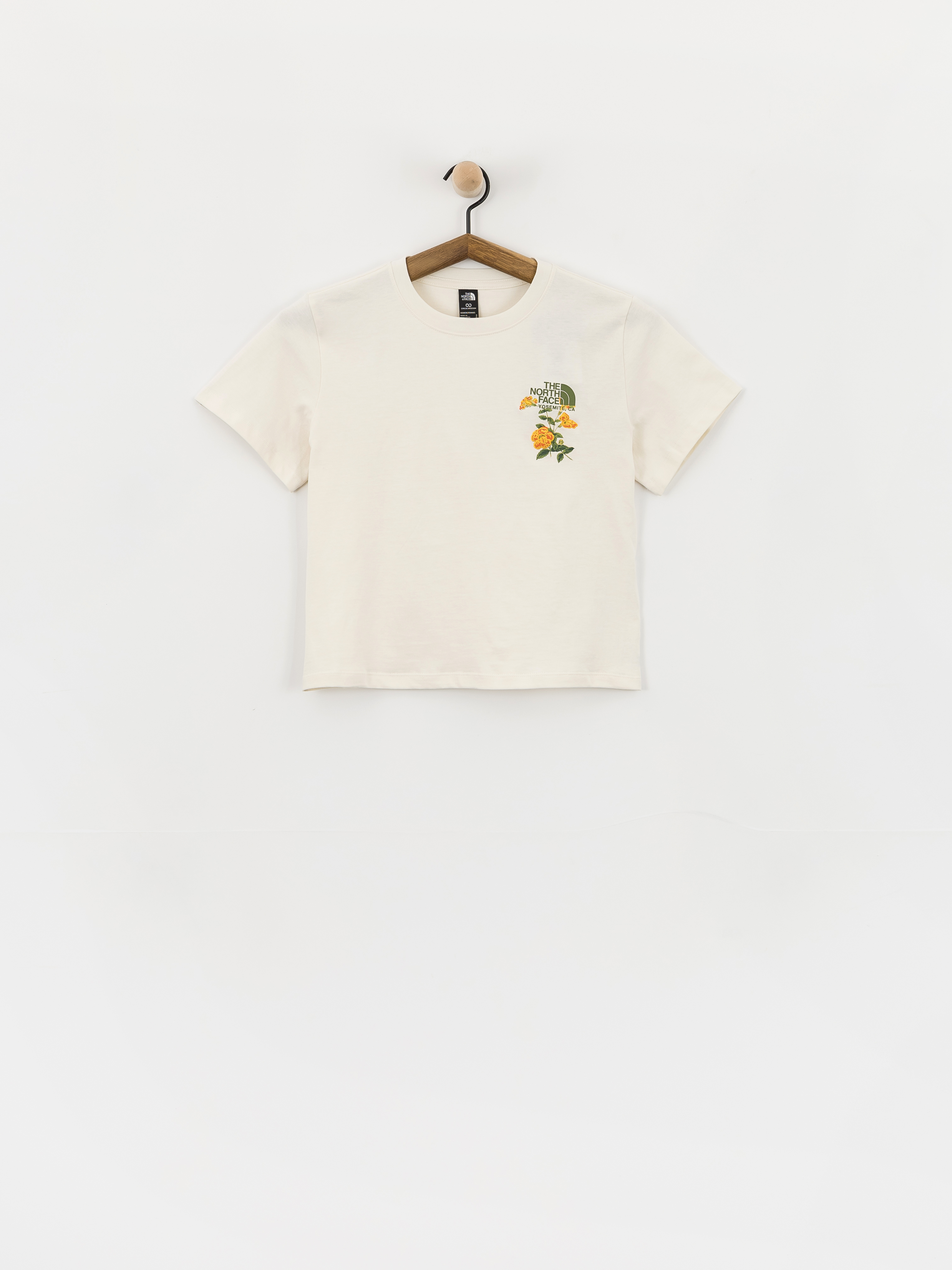 Tricou The North Face Flora Embro Wmn (white dune)