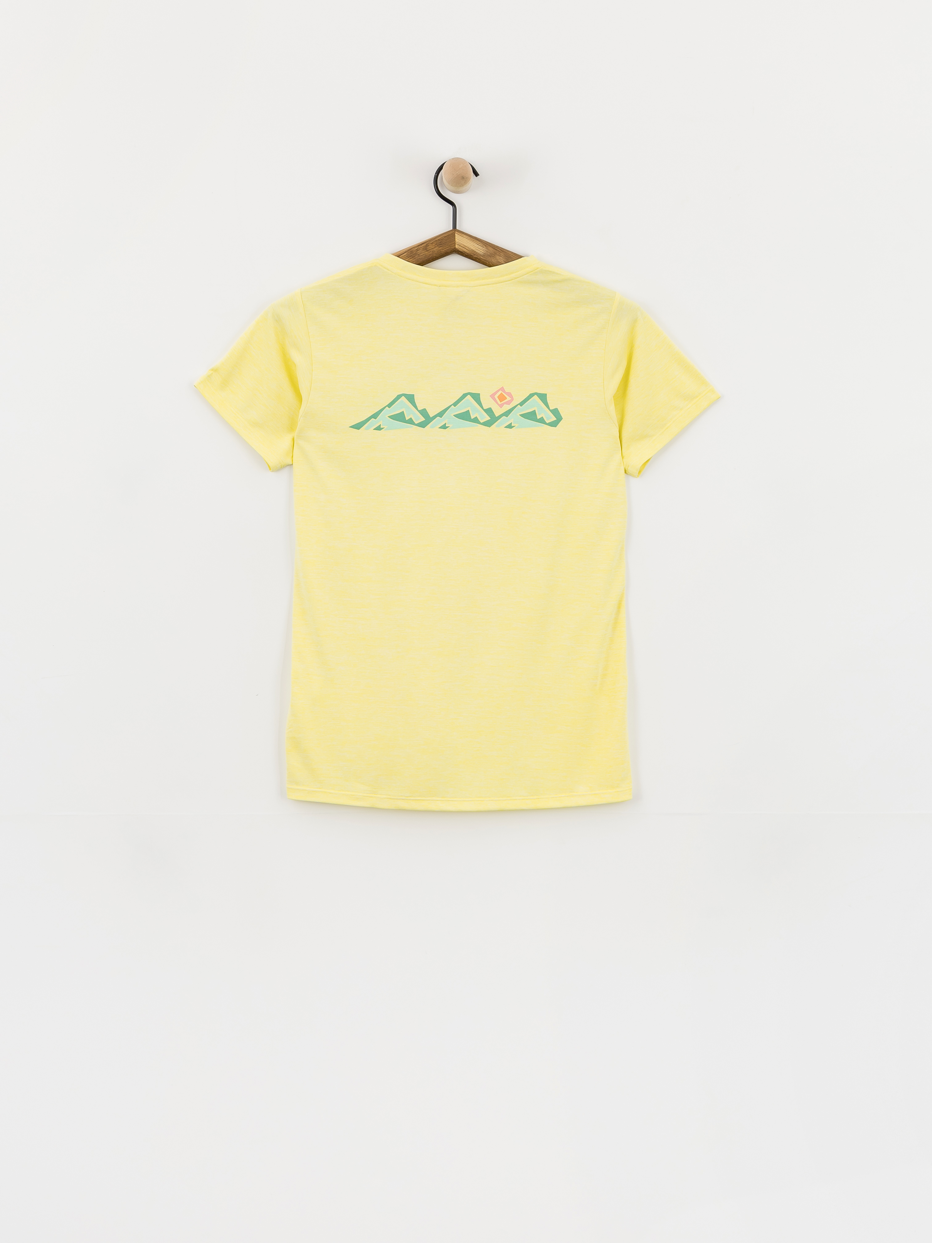Tricou Patagonia Capilene Cool Trailcheck Wmn (lemon zest)