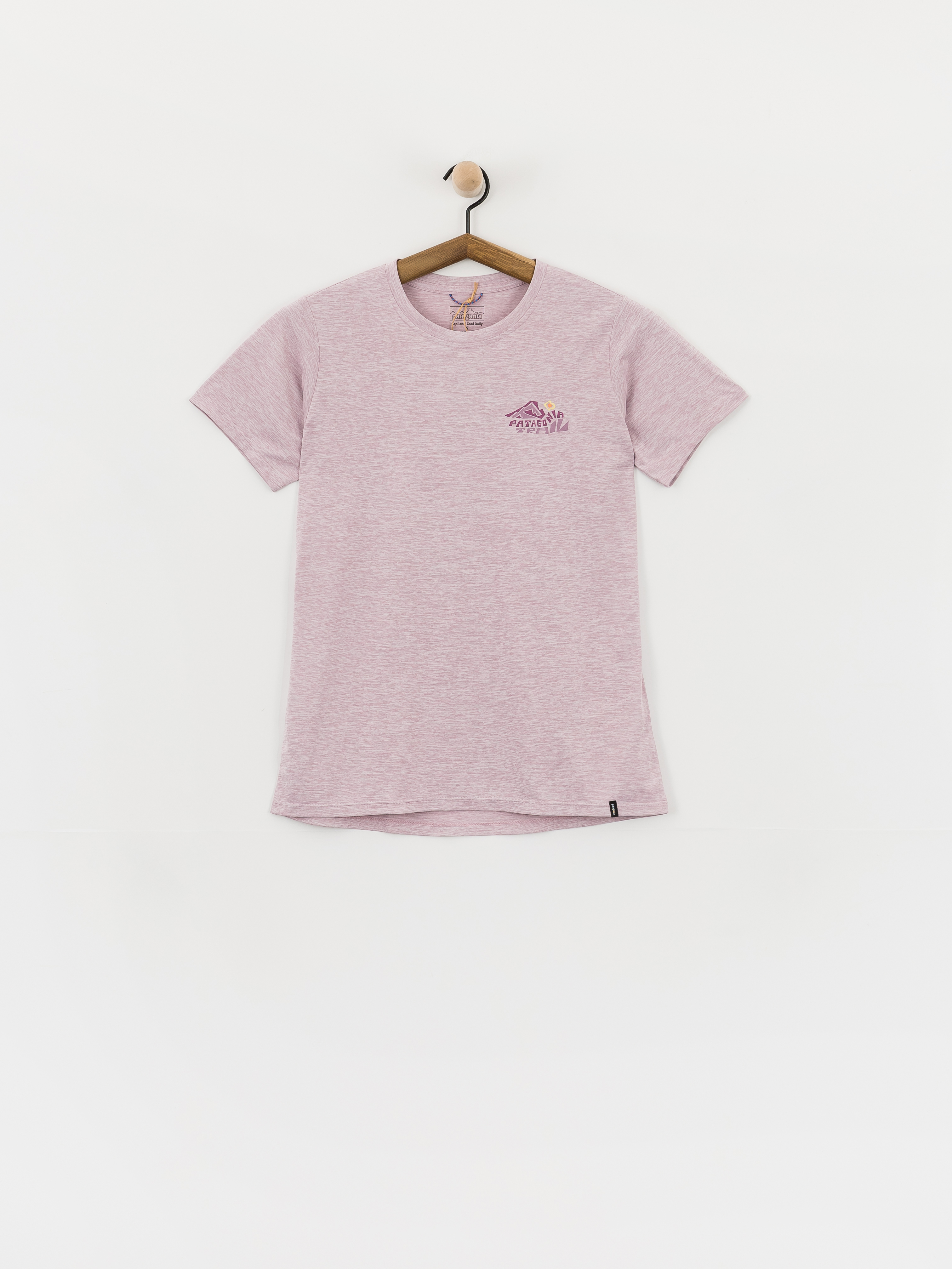 Tricou Patagonia Capilene Cool Trailcheck Wmn (quiet violet)