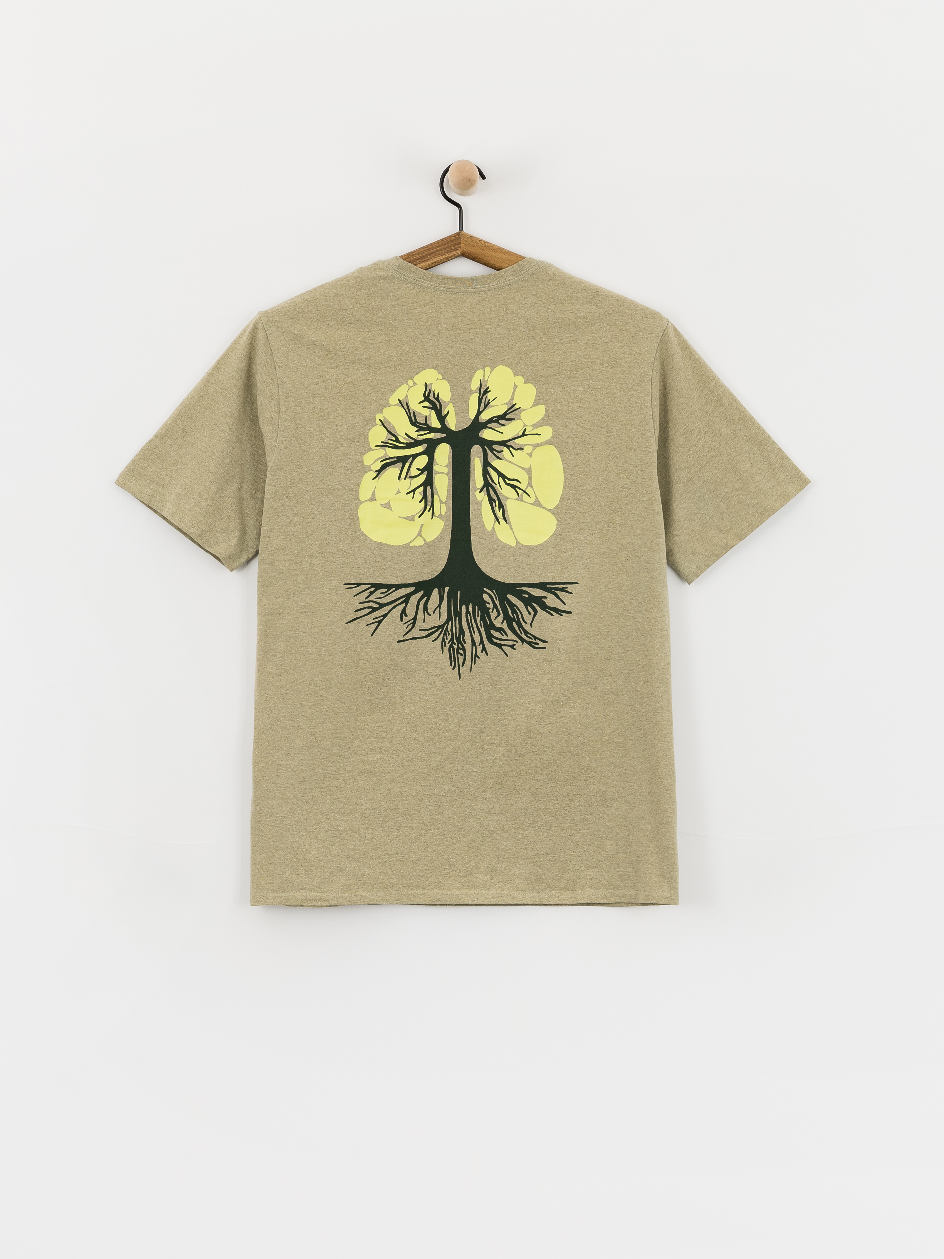 Tricou Patagonia Run Like Roots (gumtree green)