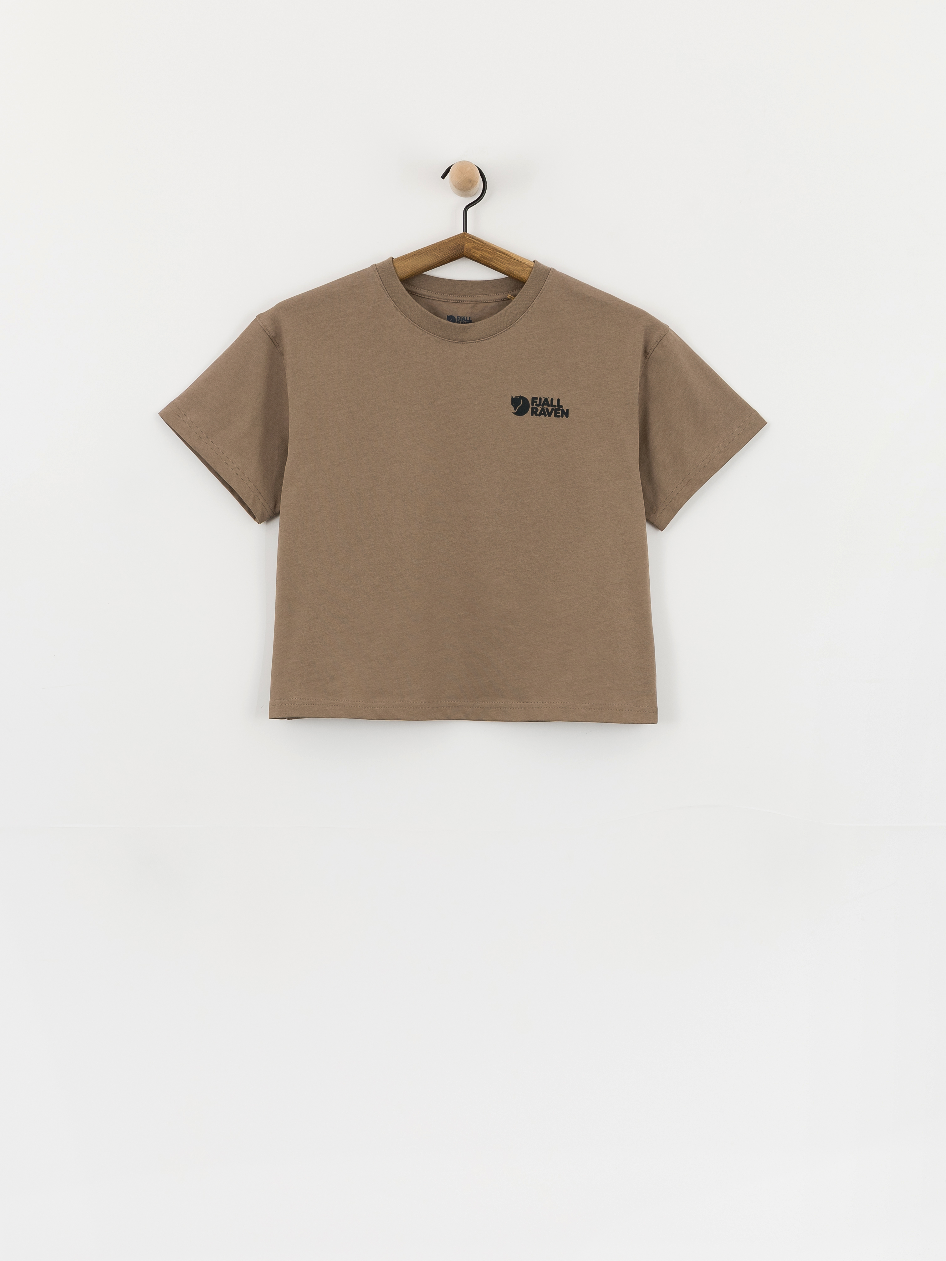 Tricou Fjallraven Forest Walk Wmn (suede brown)