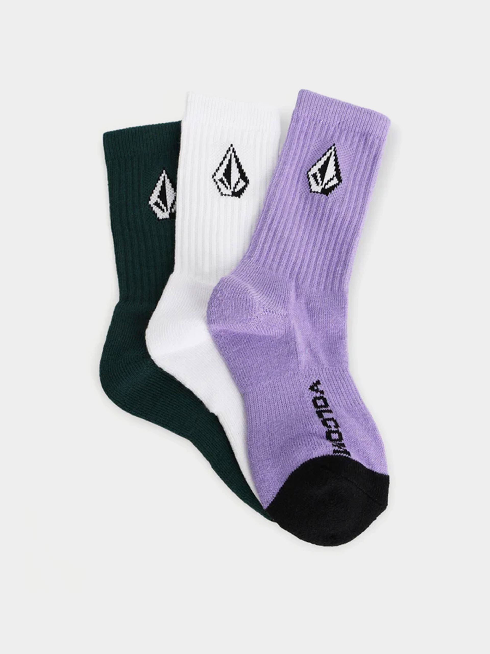 Șosete Volcom Full Stone 3Pk JR (multi)