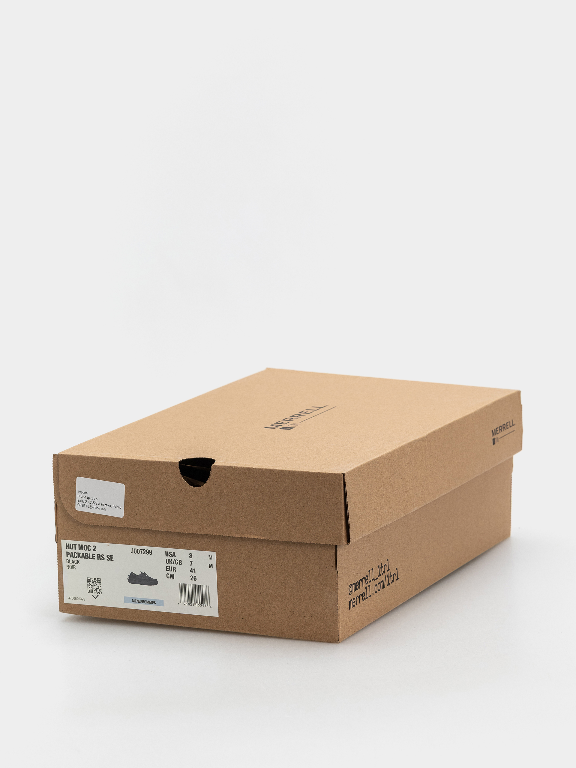 Pantofi Merrell Hut Moc 2 (black)