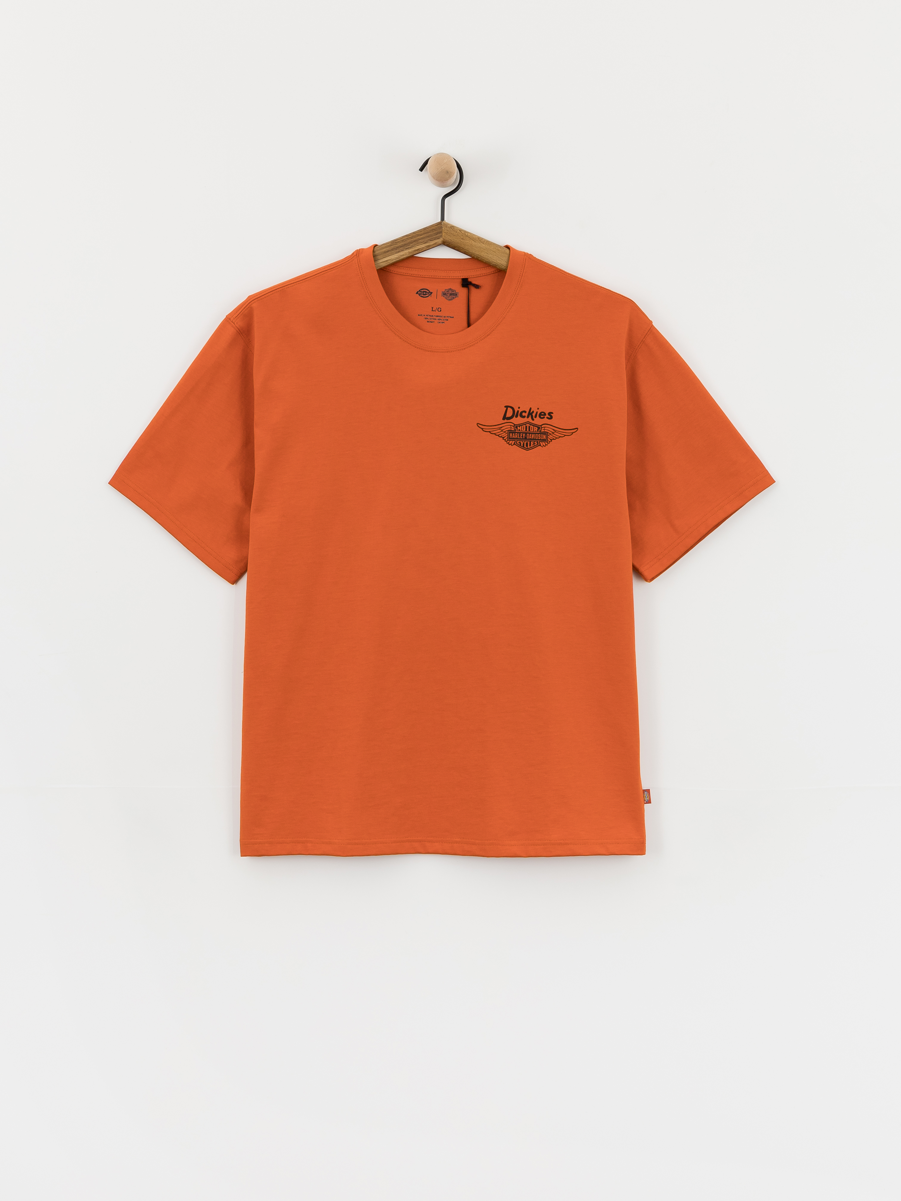 Tricou Dickies X Harley Davidson Vintage Wash (hd vintage orange)