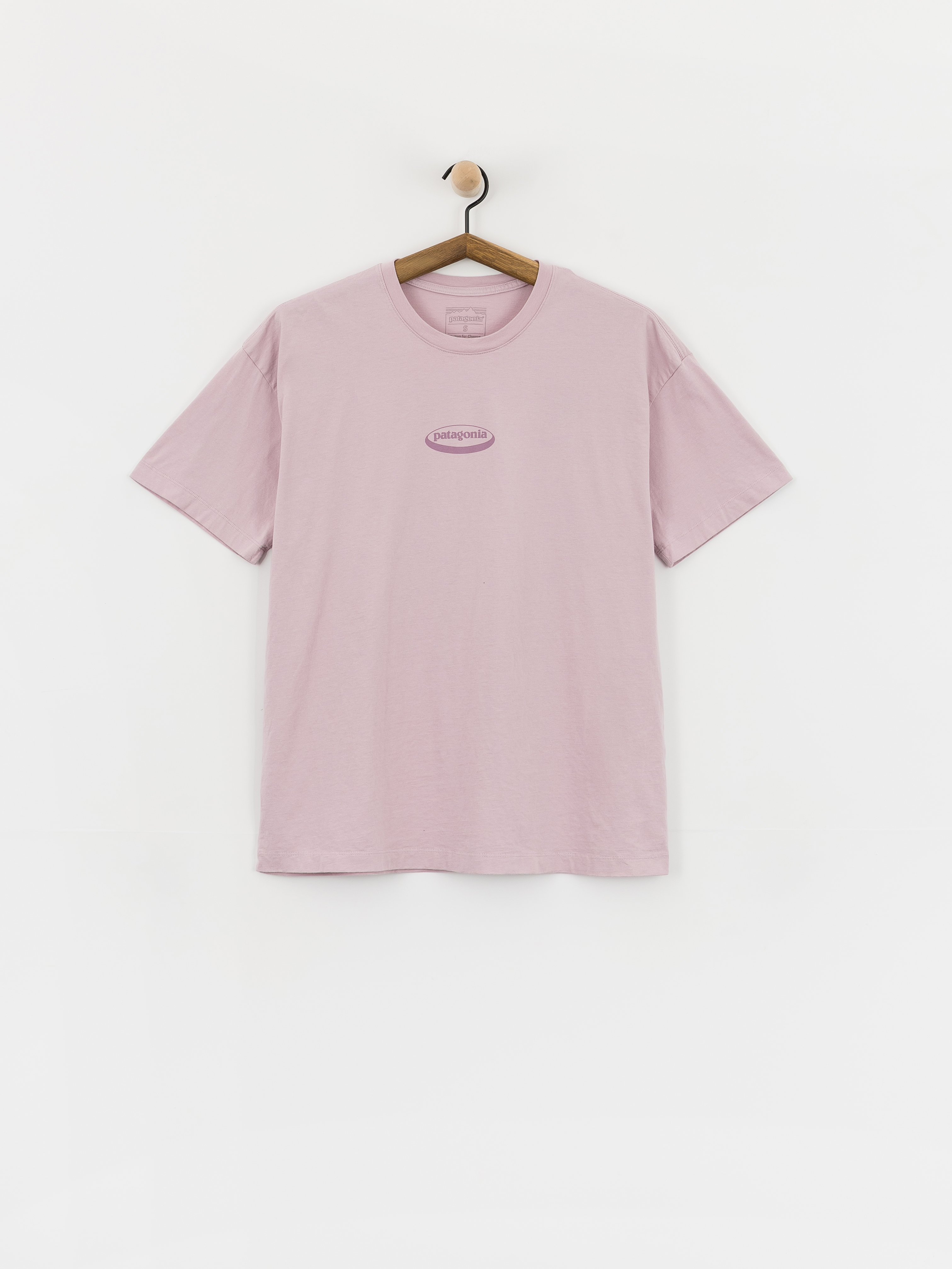 Tricou Patagonia 95 Oval Logo Oversized Wmn (quiet violet)